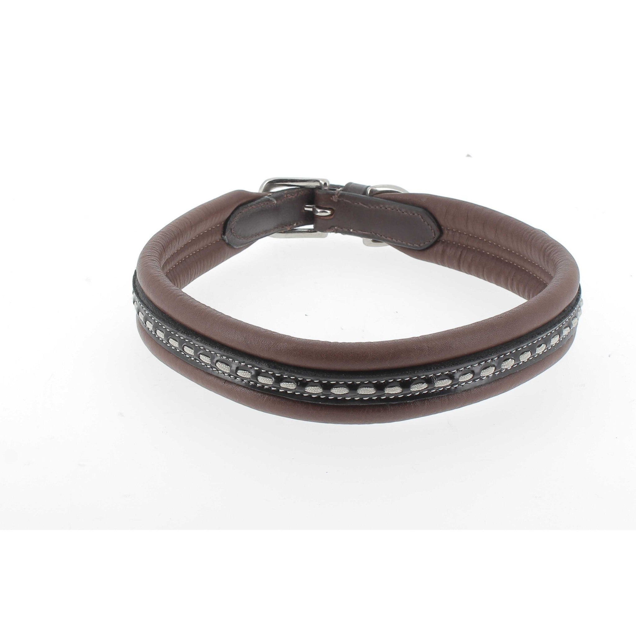 PENELOPE "Point Sellier" Dog collar Havana 409823040