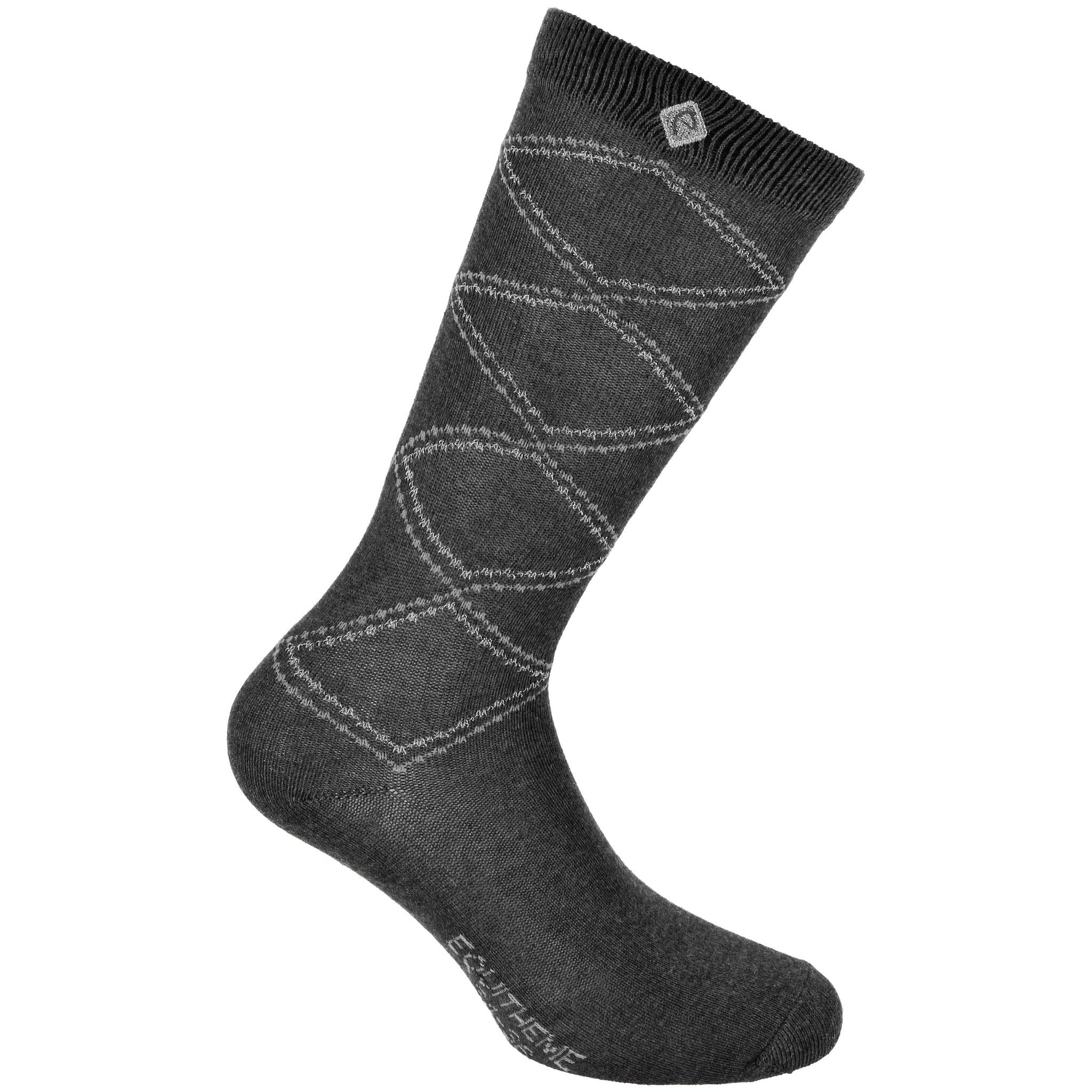 EQUITHÈME Sandra Socks Dark grey 986487031