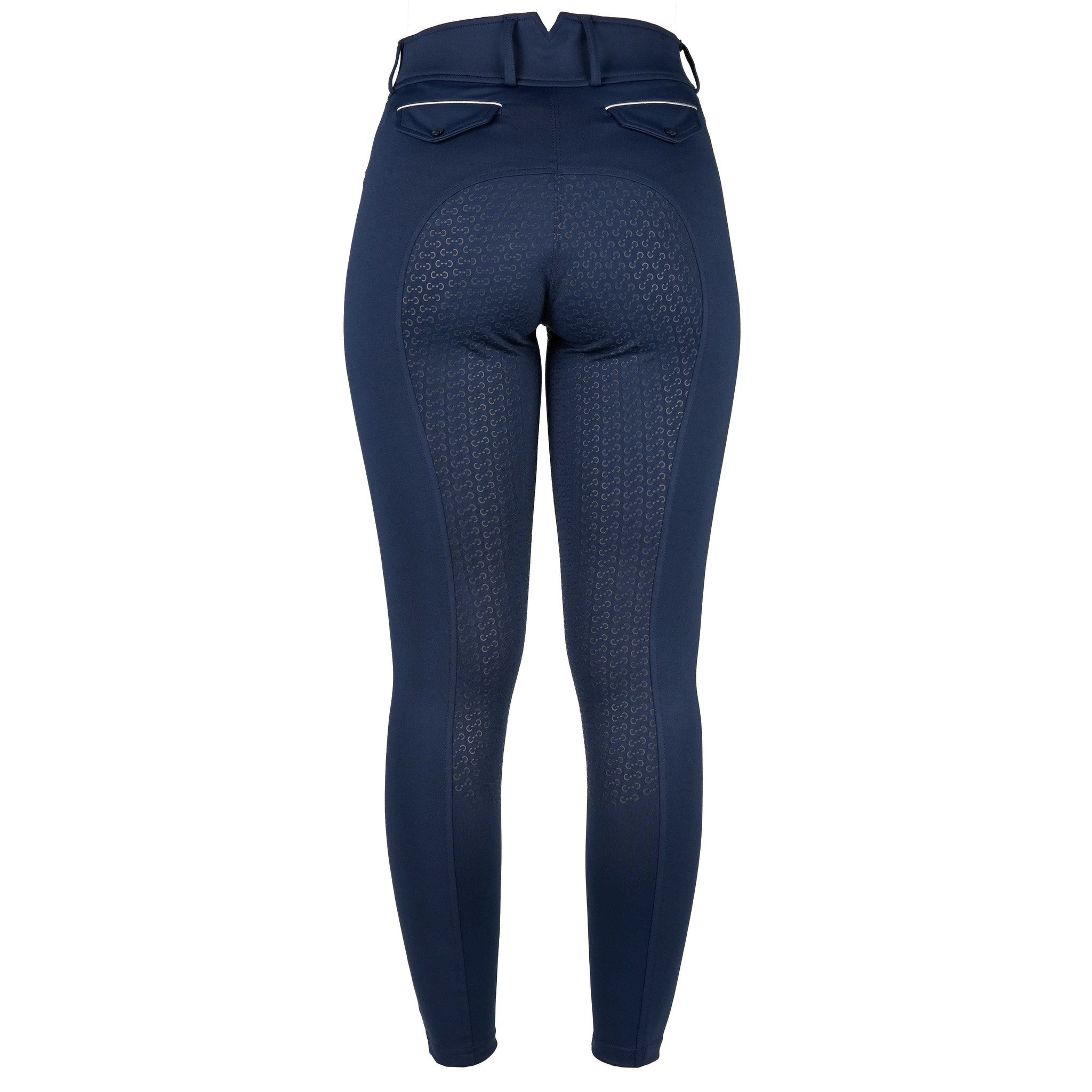 Riding World River Silicone Seat Breeches - Ladies Navy blue 989405736