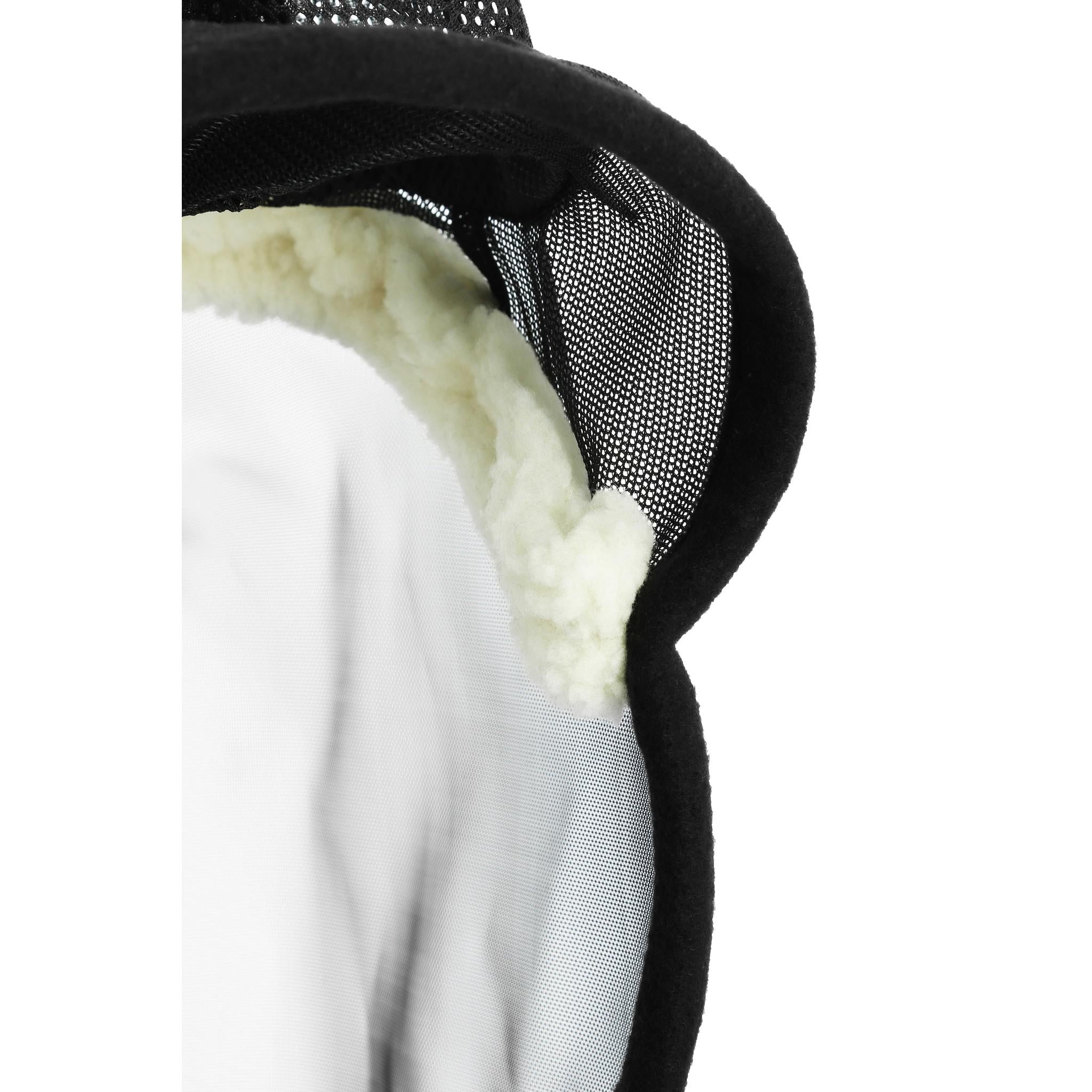 EQUITHÈME 2-in-1 UV Protection Fly Mask Black 306022203