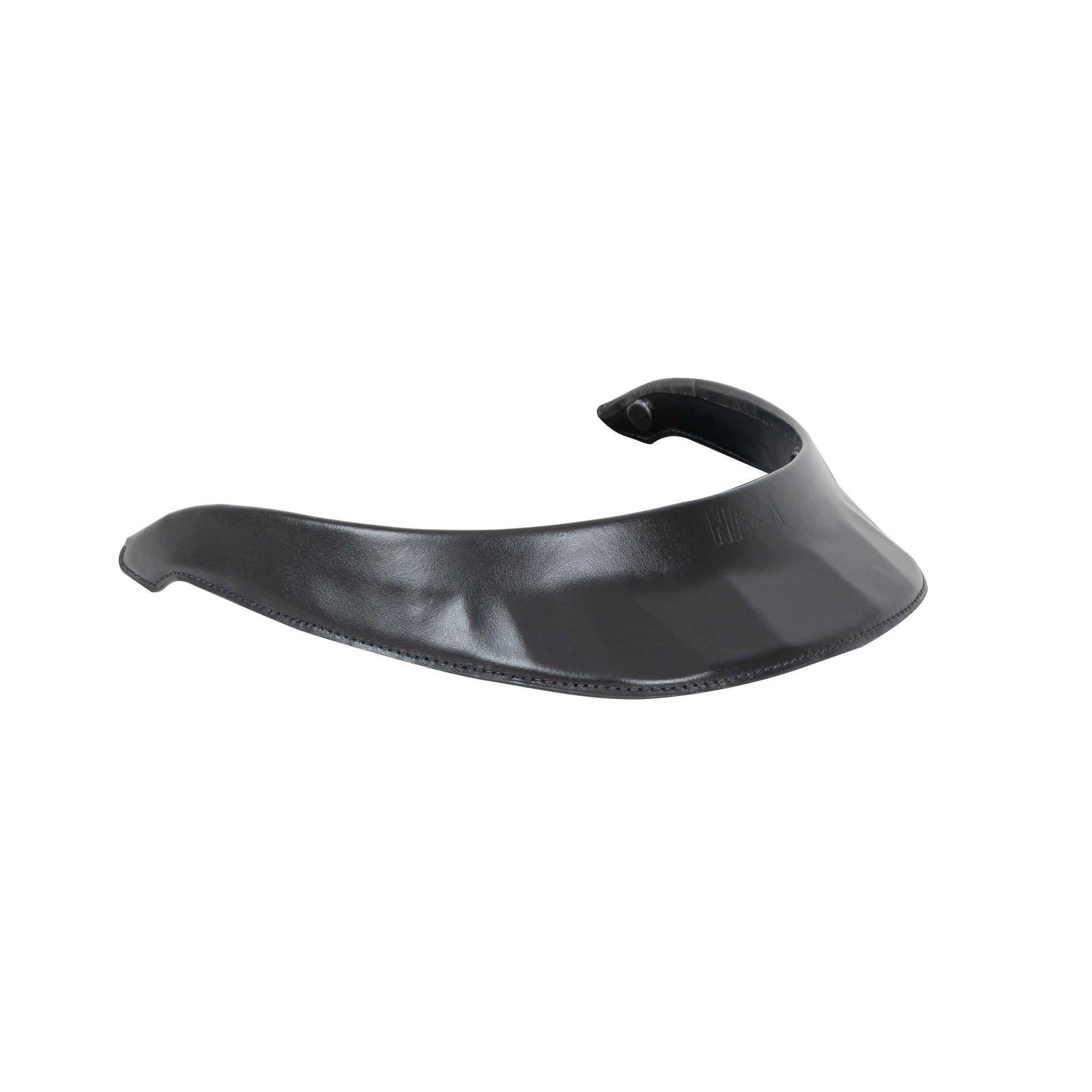 NACA Short Leather Visor - Black - 990085002_packshot_1