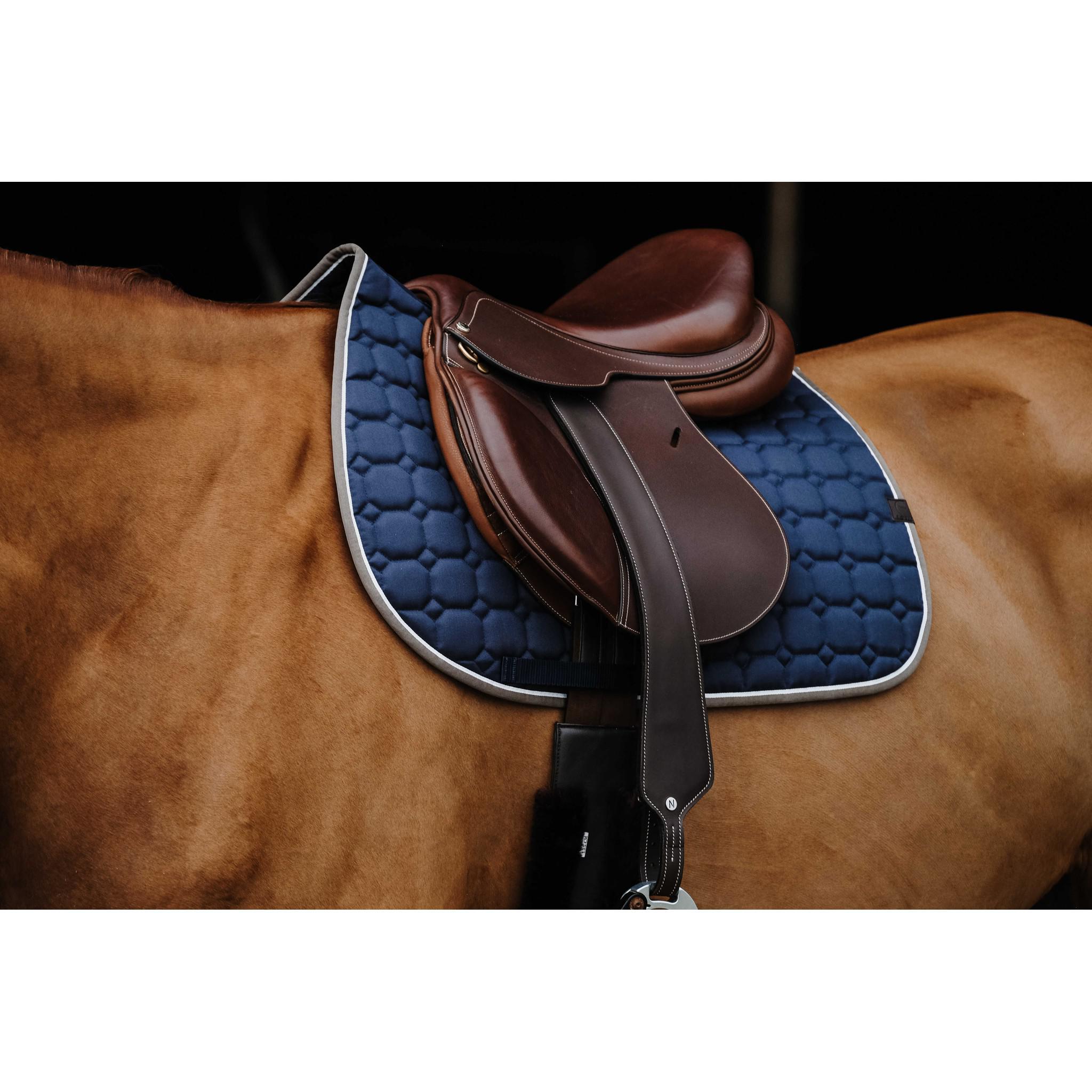 EQUITHÈME Orion saddle pad - All purpose Navy blue 204774007