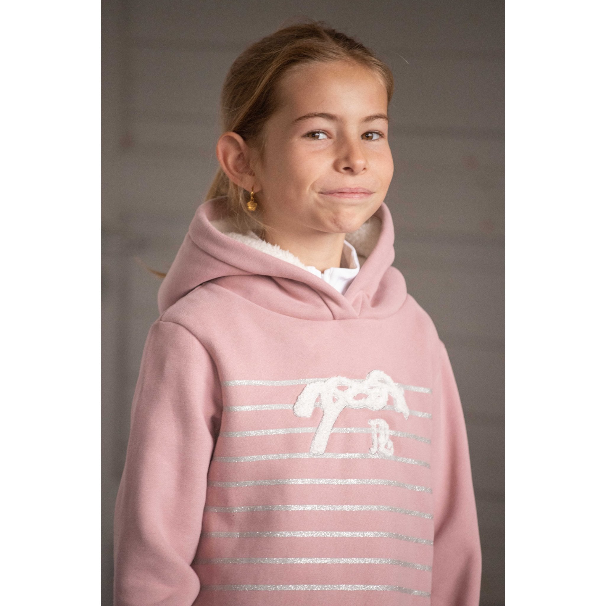 Eden by Pénélope Ikona Sweatshirt - Kids Pink - 980305310_ambi_8