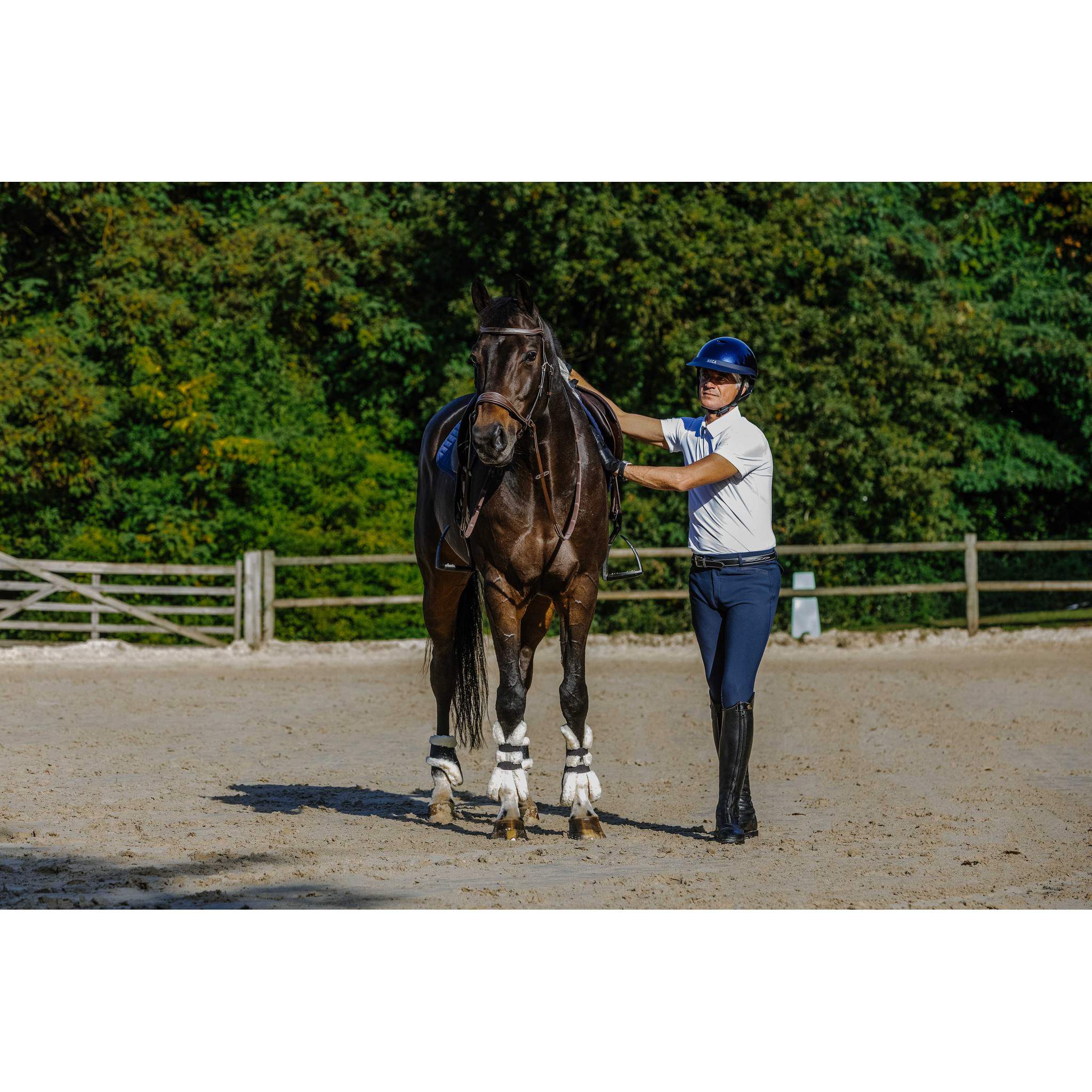 EQUITHÈME Chris Show Polo White 962089013
