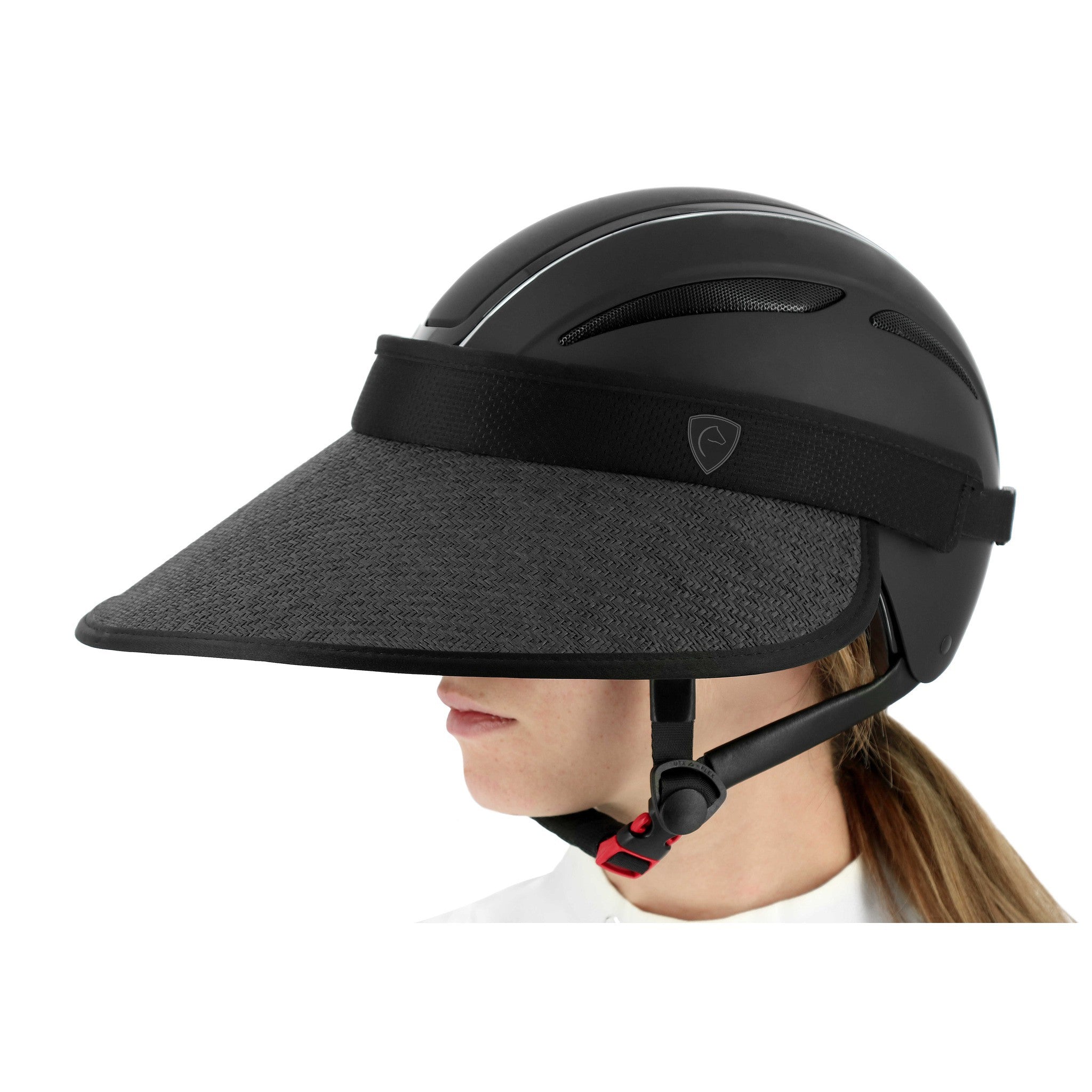 EQUITHÈME Anti-UV Visor for Helmet Black 985300102