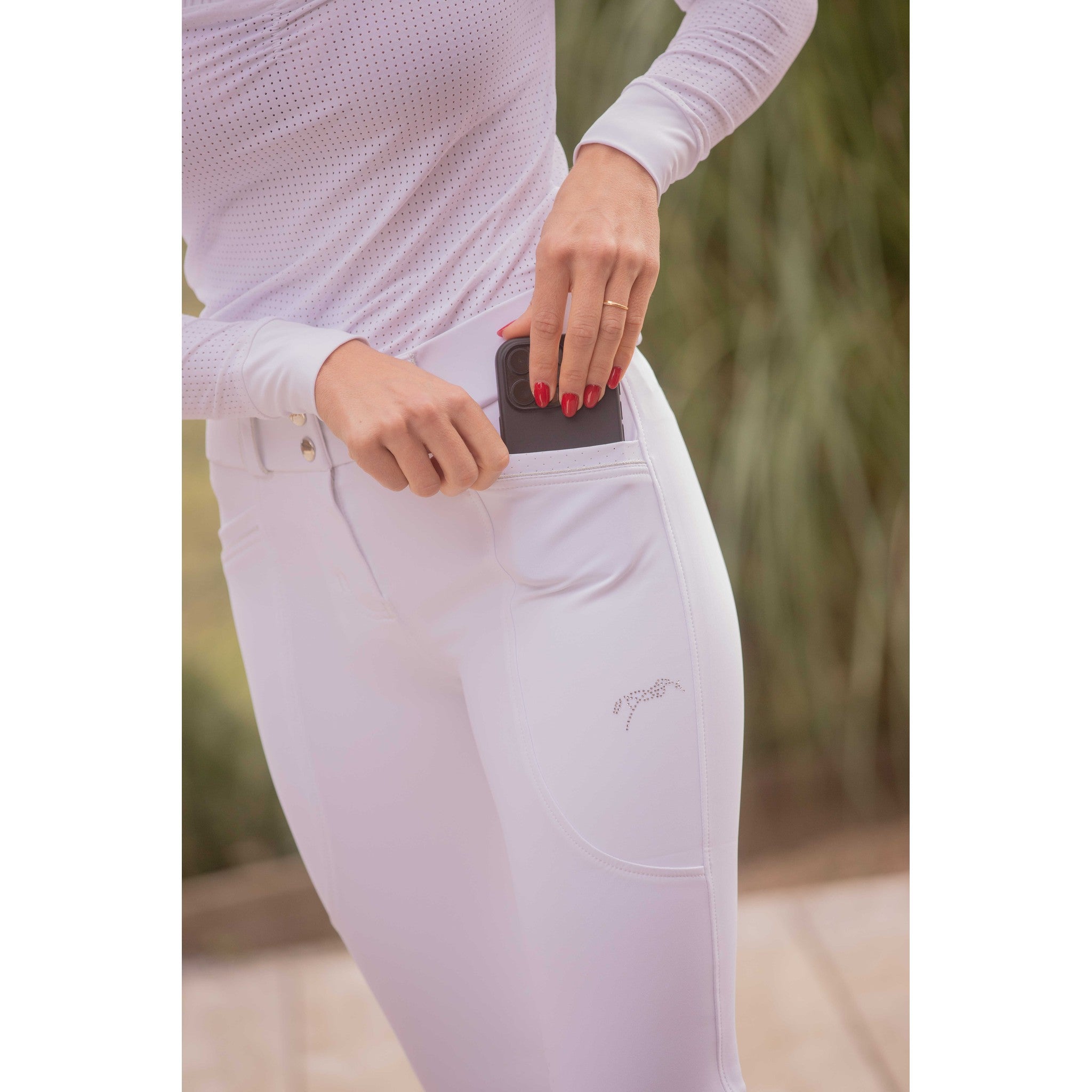Pénélope Sybille Breeches - Ladies White 979925134