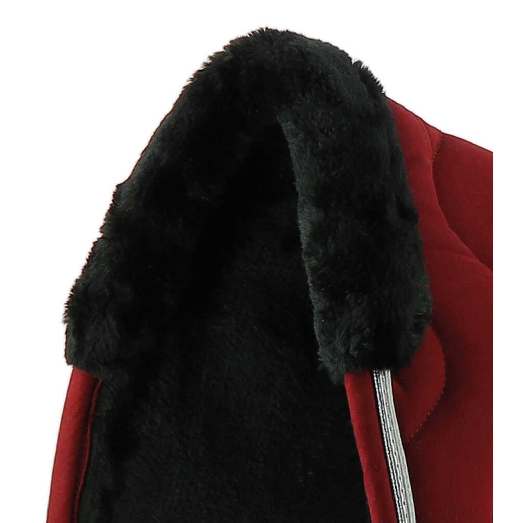 EQUITHÈME Jump Pro Back Pad Burgundy - 206068033_zoom_3