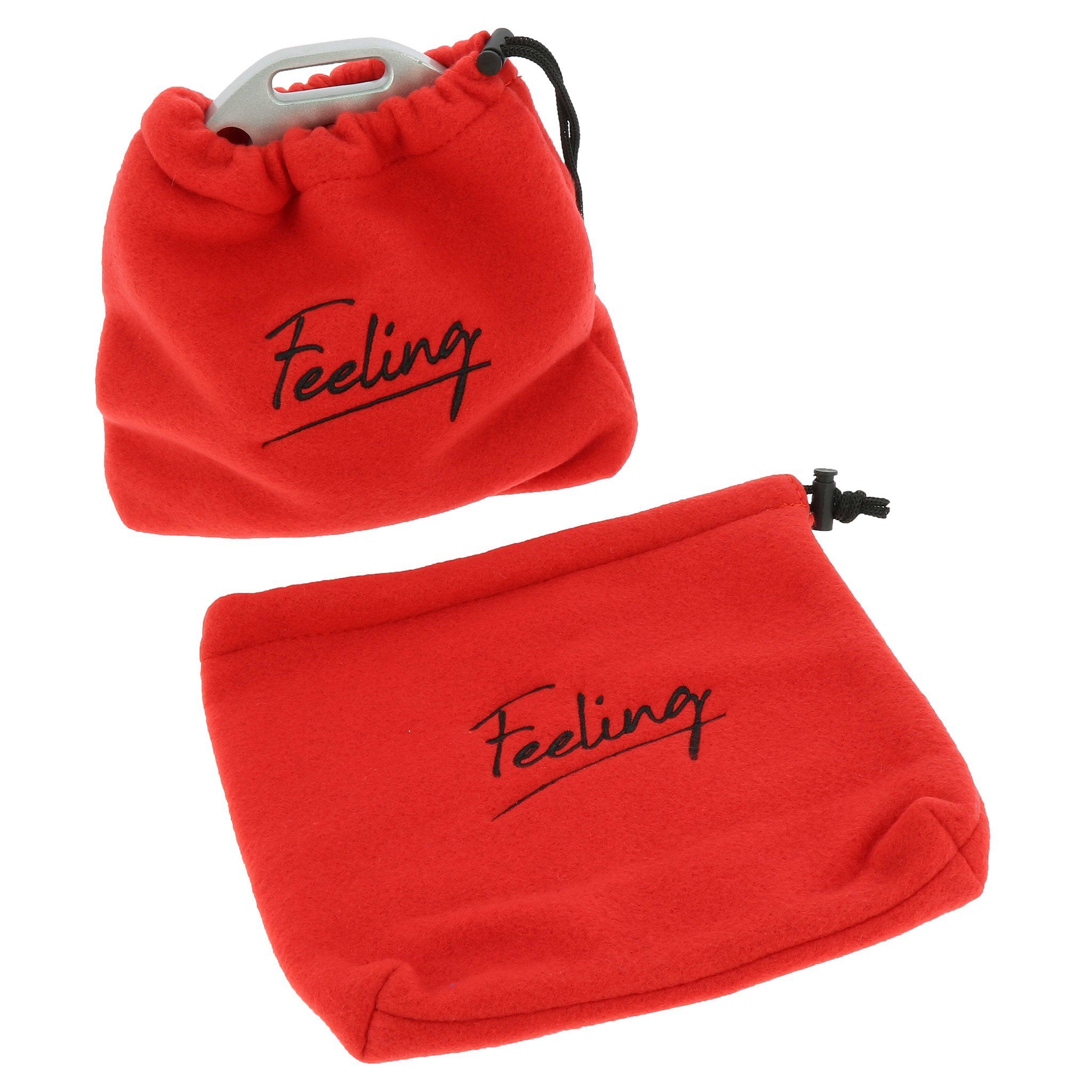Feeling Fleece Covers for Stirrups Red 201952003