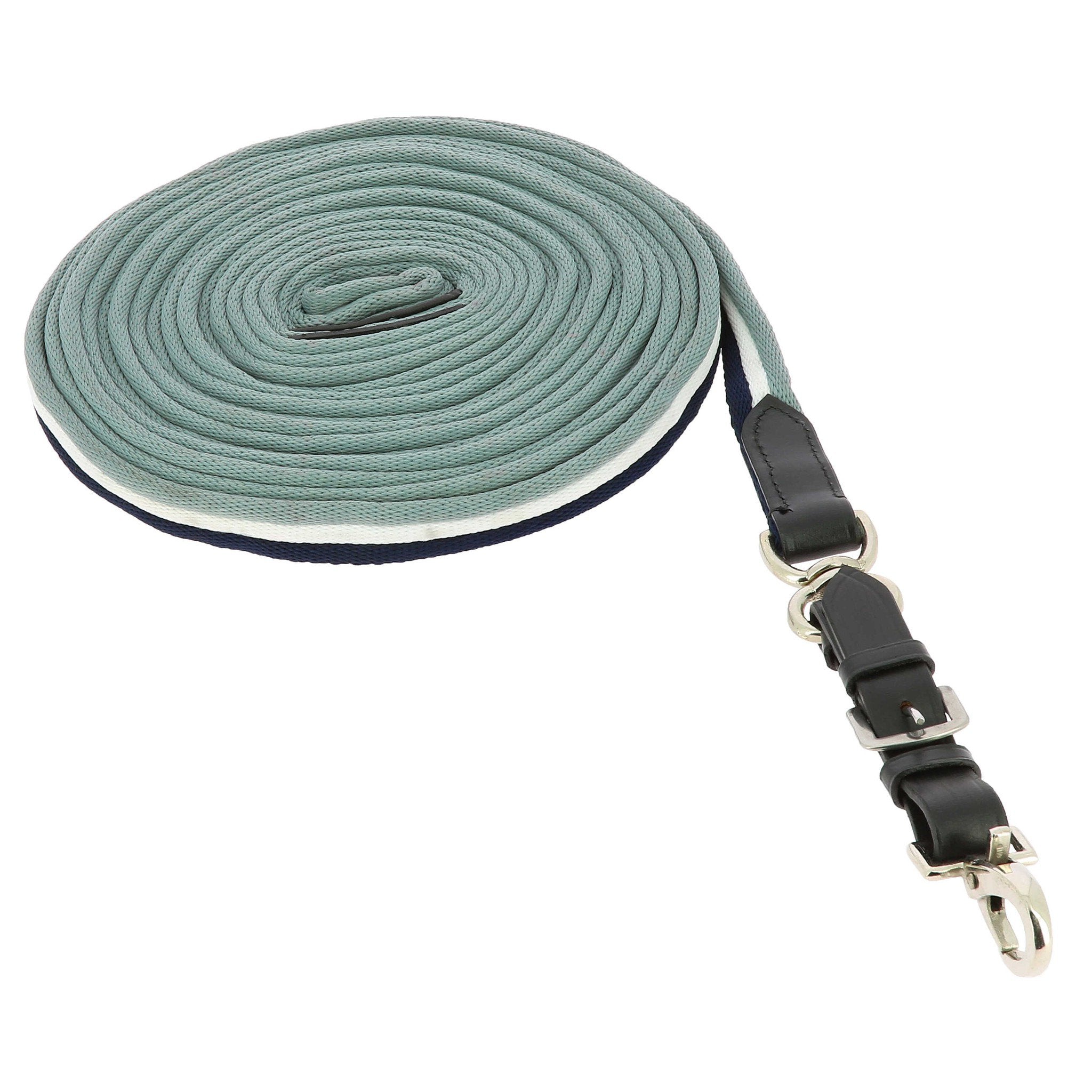 Norton Padded leather exercise lunge Navy/white/grey contrasts 520105611