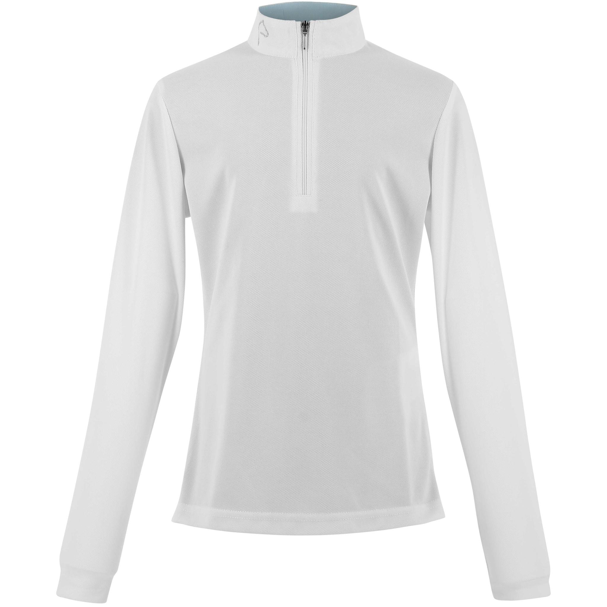 EQUITHÈME Buffy Show Poloshirt - Children White 962093110