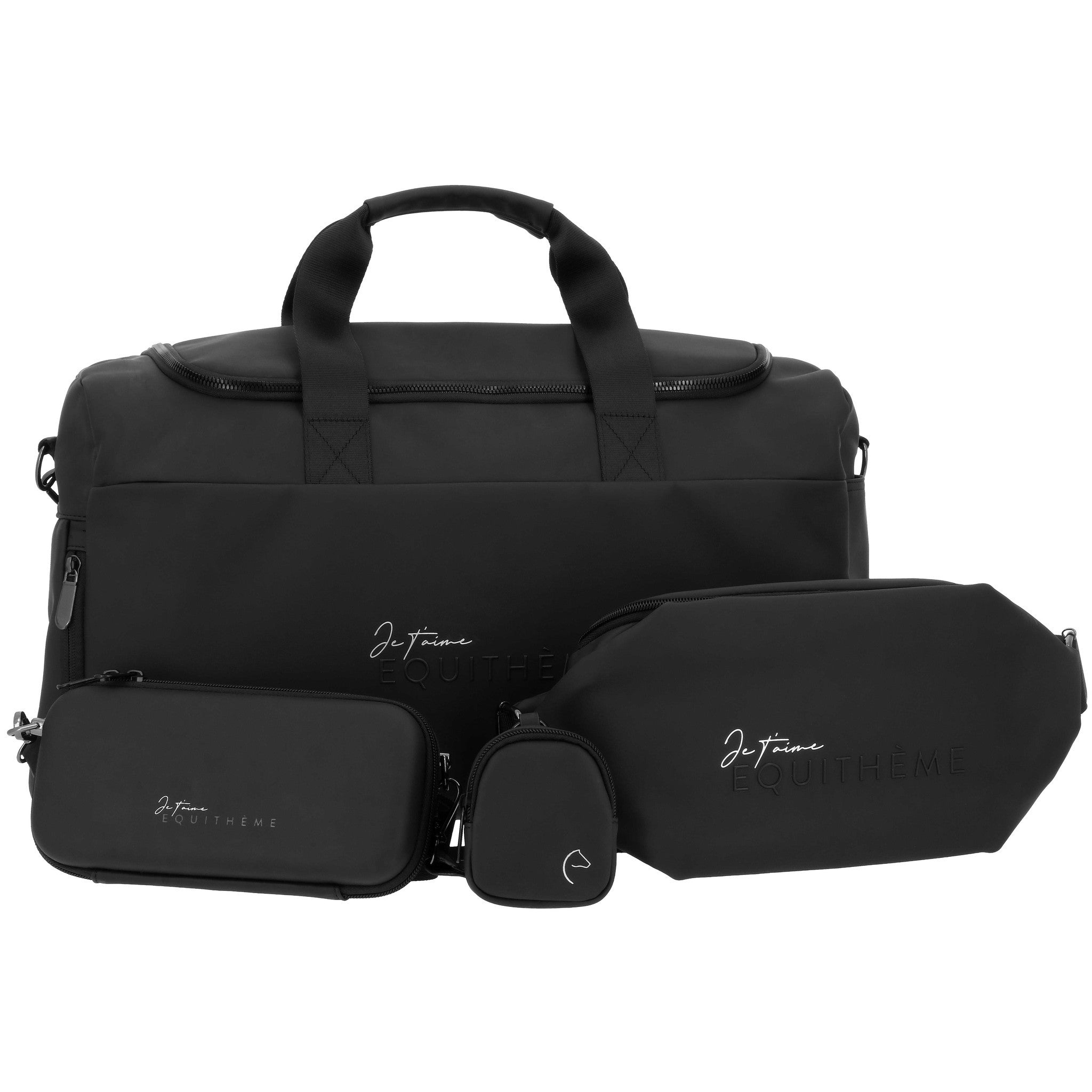 Je t'aime EQUITHÈME Weekend bag Black 935217002