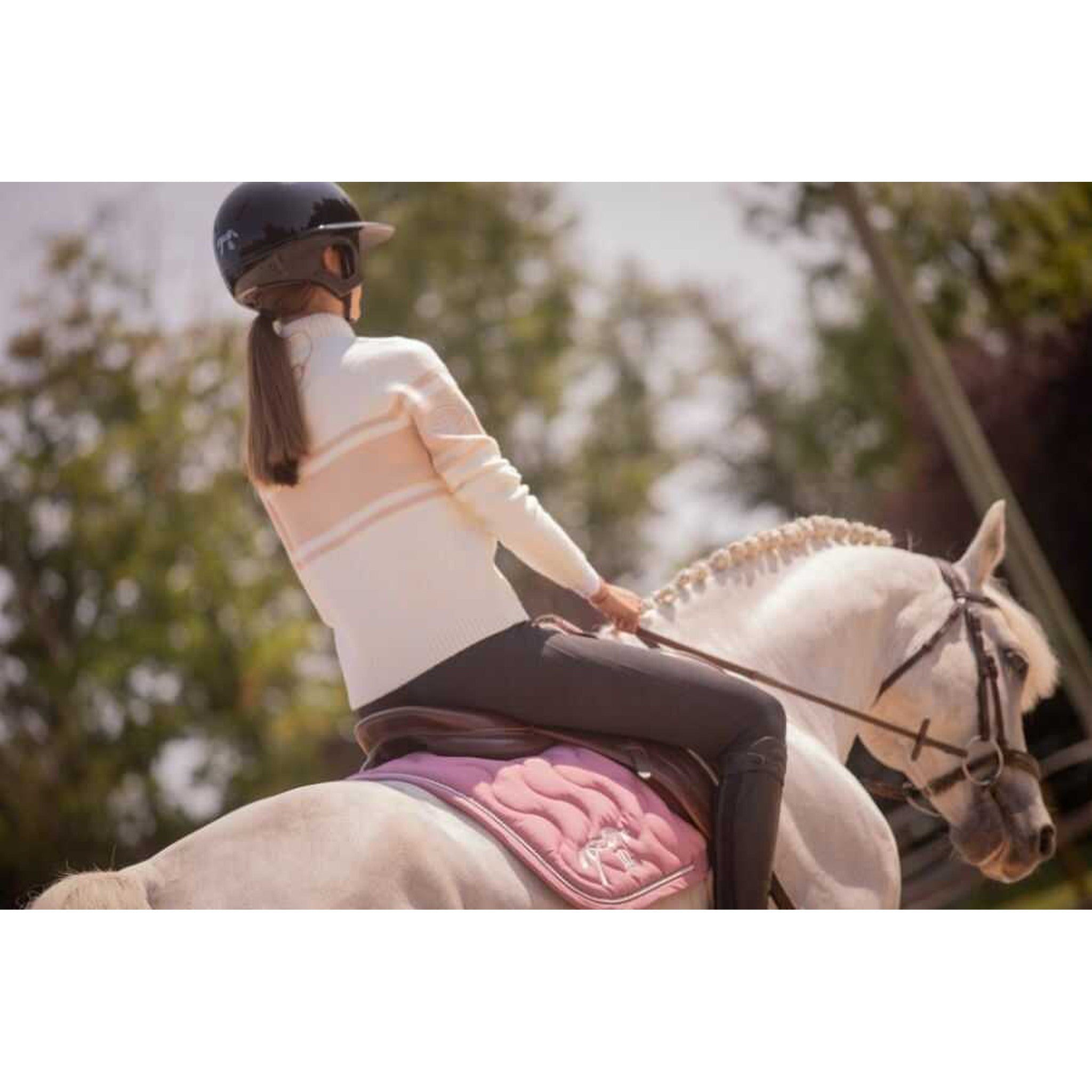 Pénélope Diamant Saddle Pad - All purpose Lilac 204846316