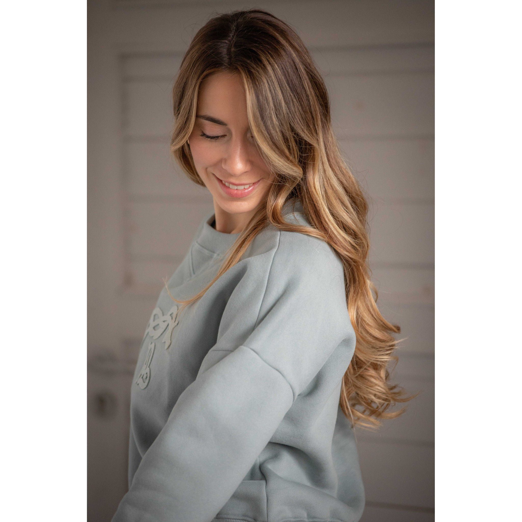 Pénélope Bianca Sweatshirt - Ladies Sage Green 963358471