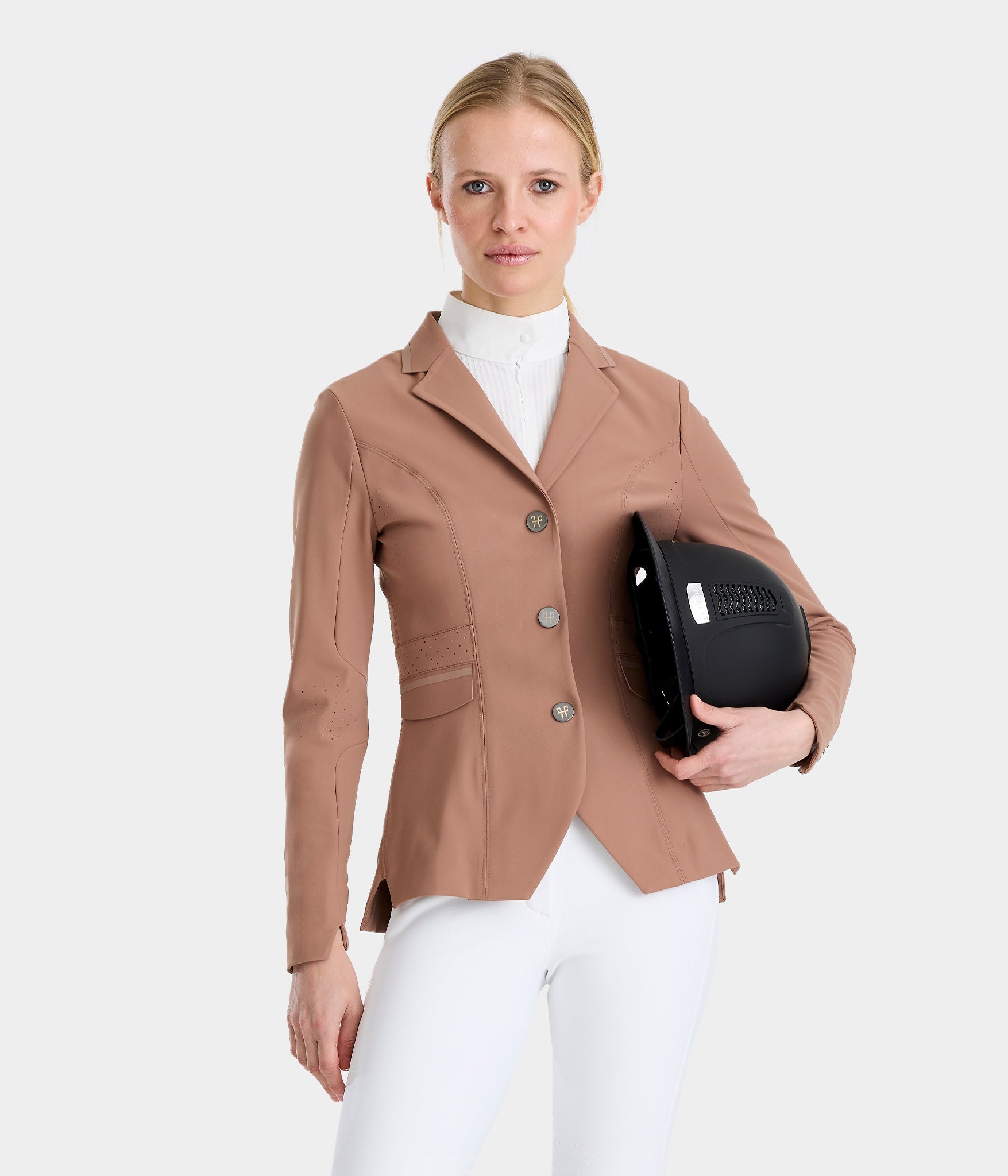 HORSE PILOT Aeromade Jacket Women - Dark Night (logo silver)