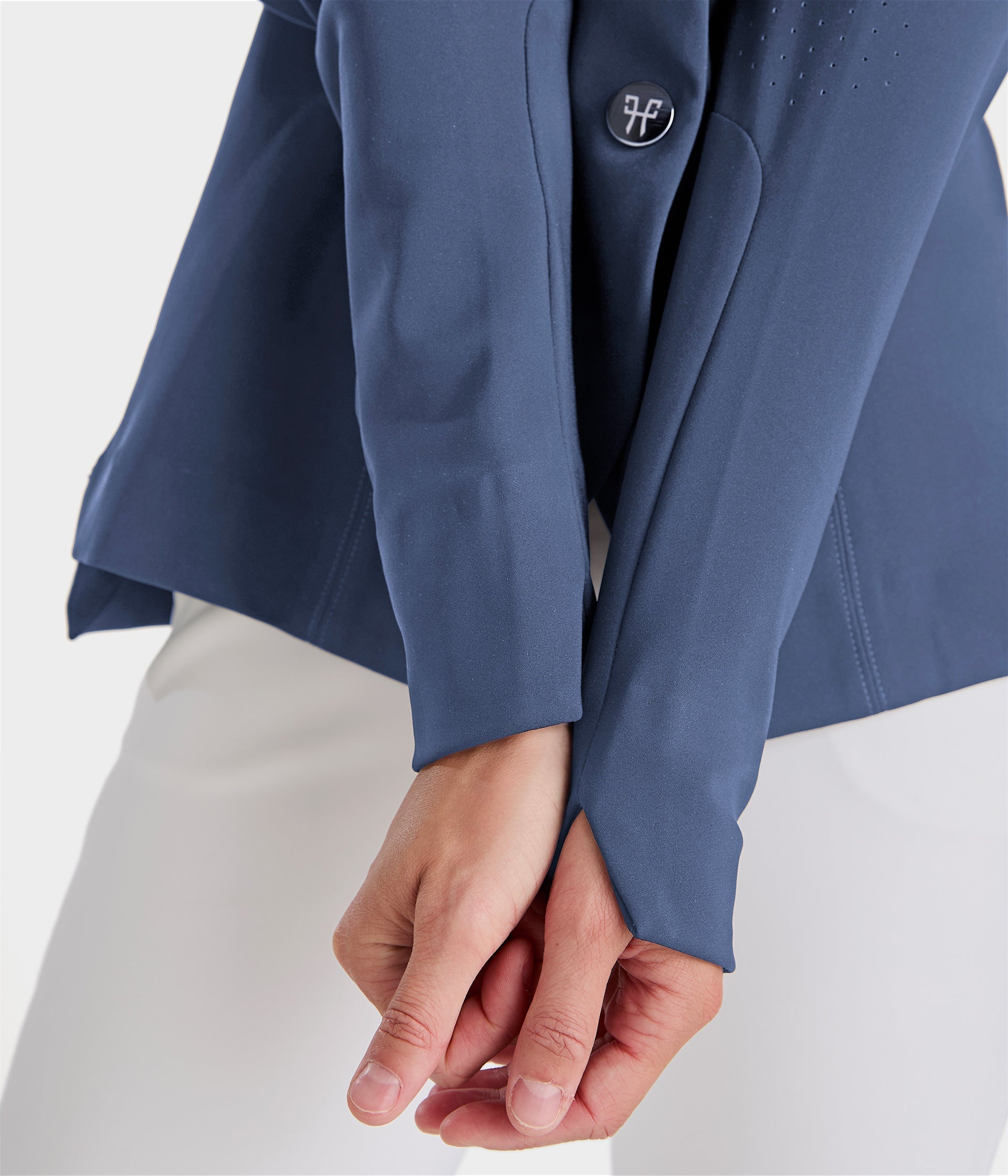 HORSE PILOT Aeromade Jacket Women - Balsam Green (logo silver)