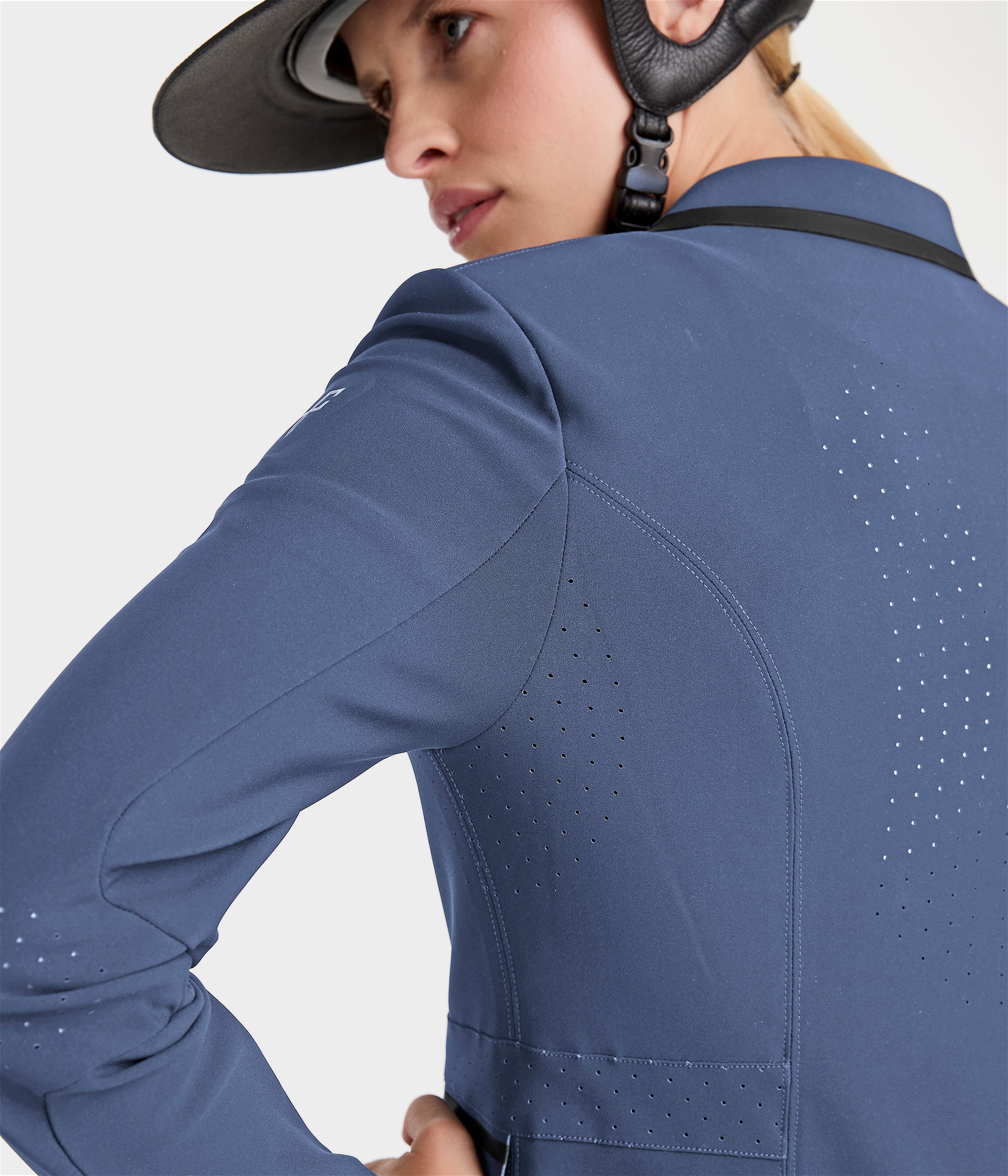 HORSE PILOT Aeromade Jacket Women - Balsam Green (logo silver)