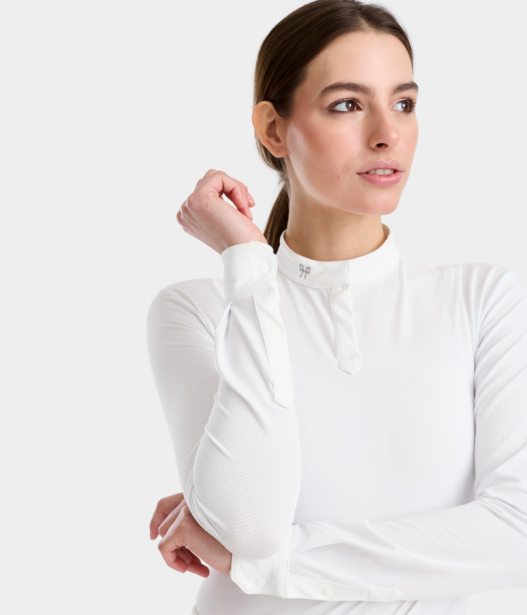 HORSE PILOT Aerolight Shirt LS Women - White