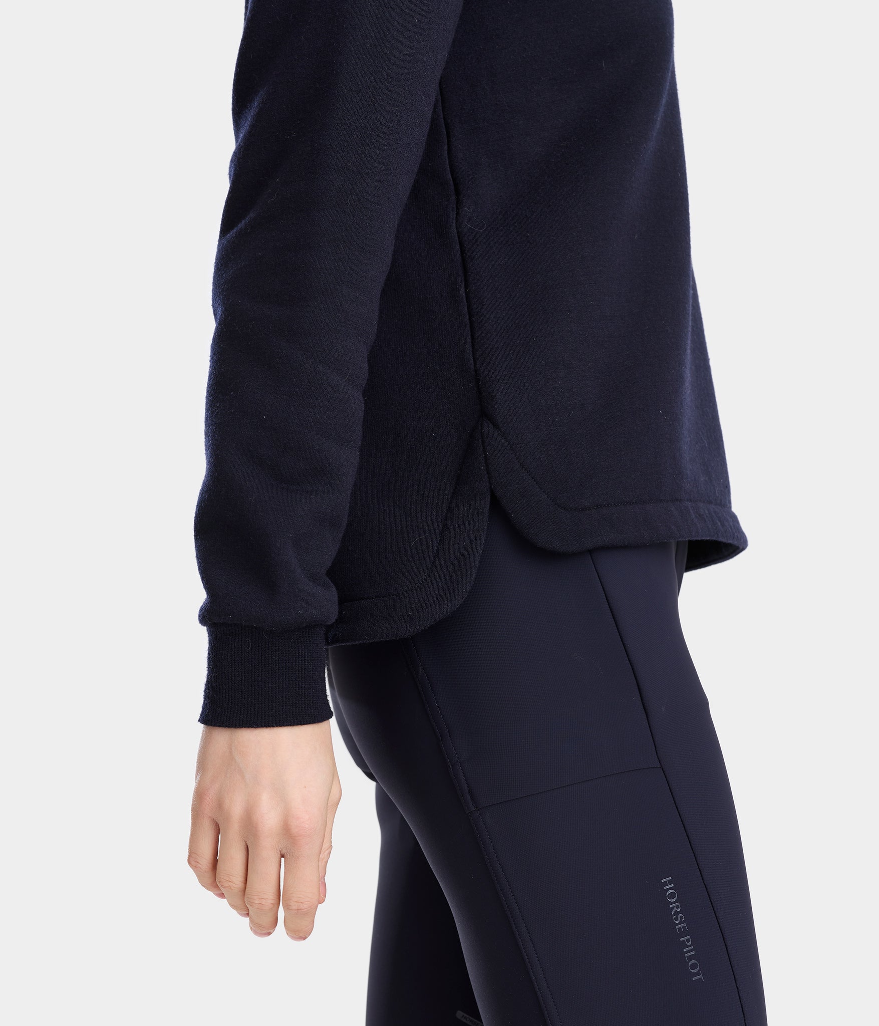 HORSE PILOT Merinos Sweatshirt Women - Dark Night