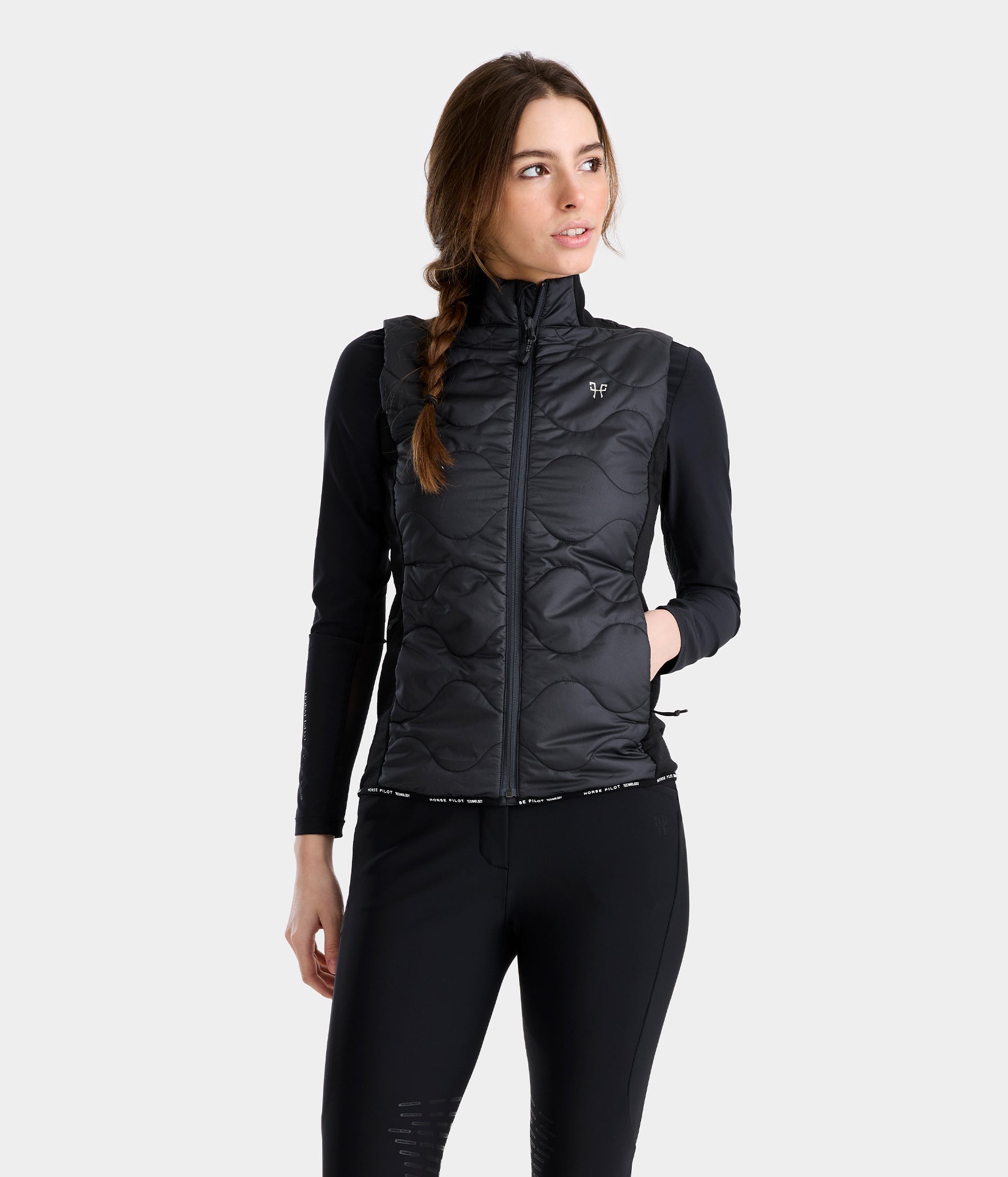 Horse Pilot Rider Vest Women - Lipstick