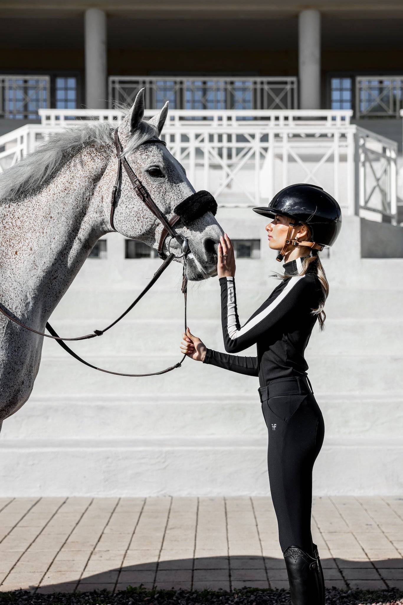 Horse Pilot X Prime Woman Breeches - Black