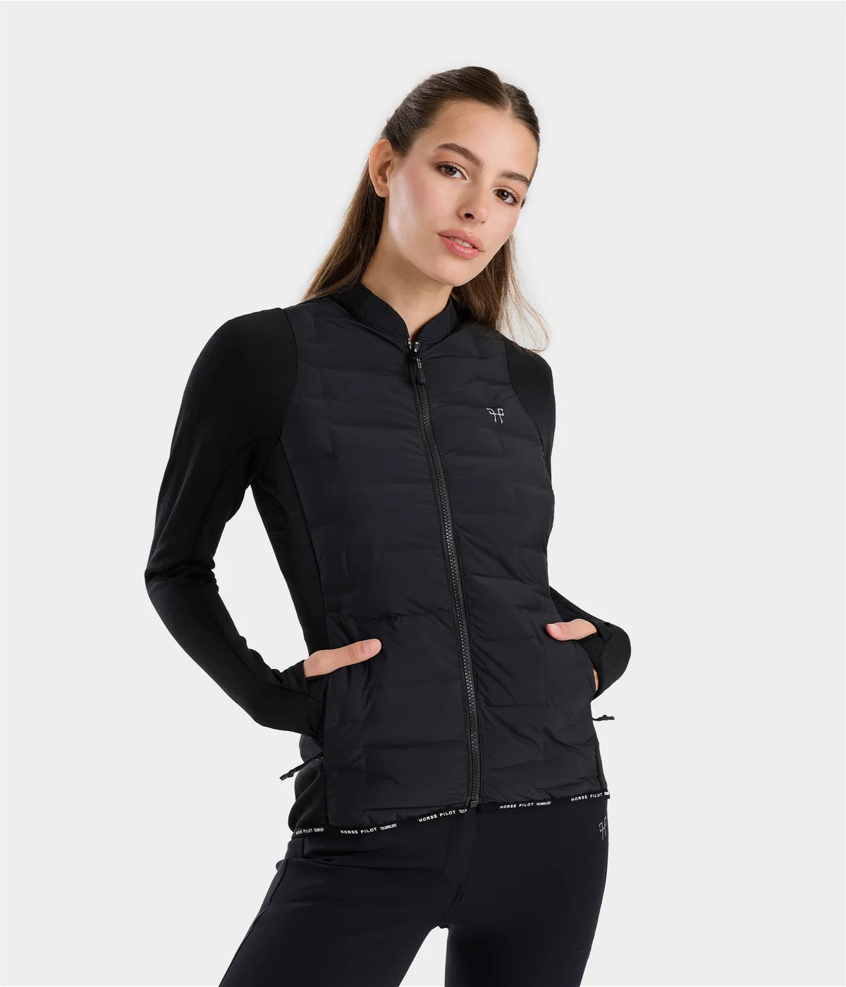 Horse Pilot Storm Jacket Women - Black