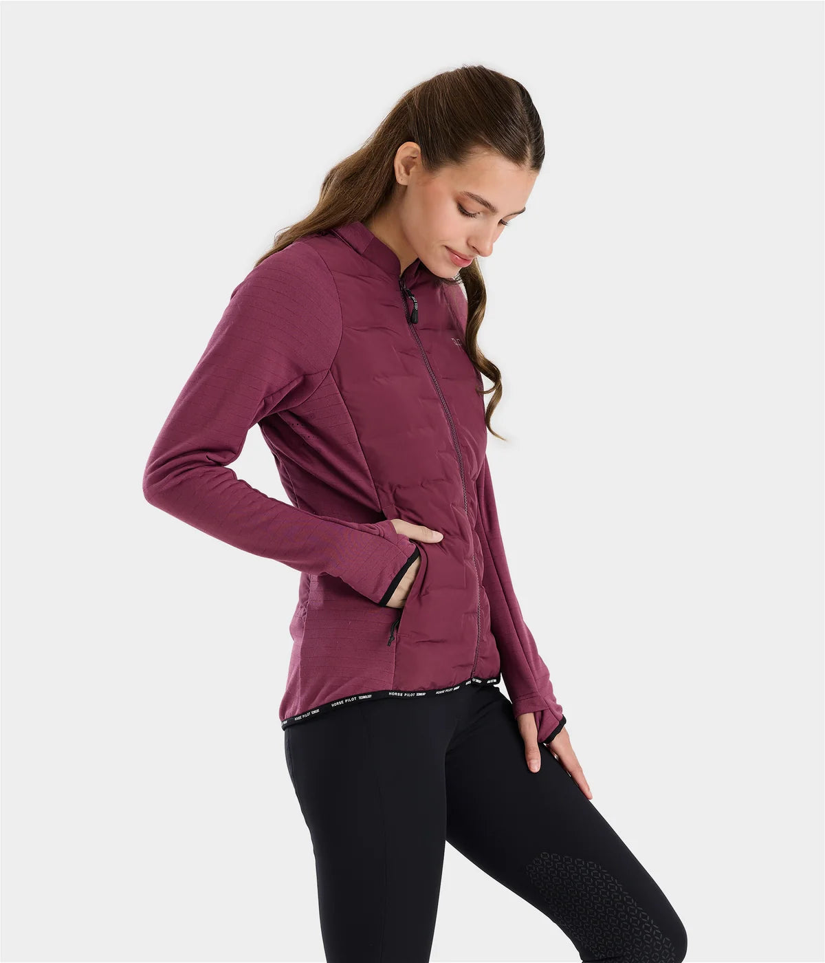 Horse Pilot Storm Jacket Women - Dark Purple