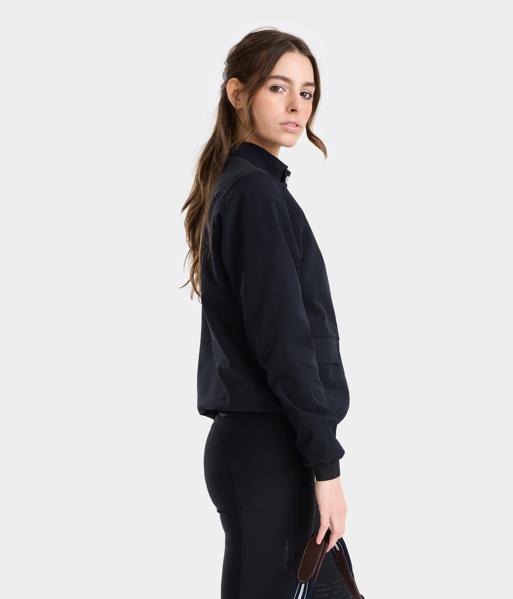 Horse Pilot Teddy Jacket Women - Dark Red
