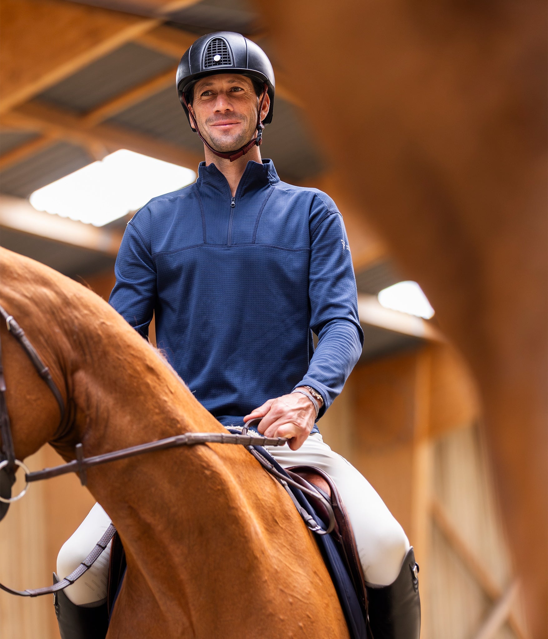 HORSE PILOT Winter Shirt Men - Navy