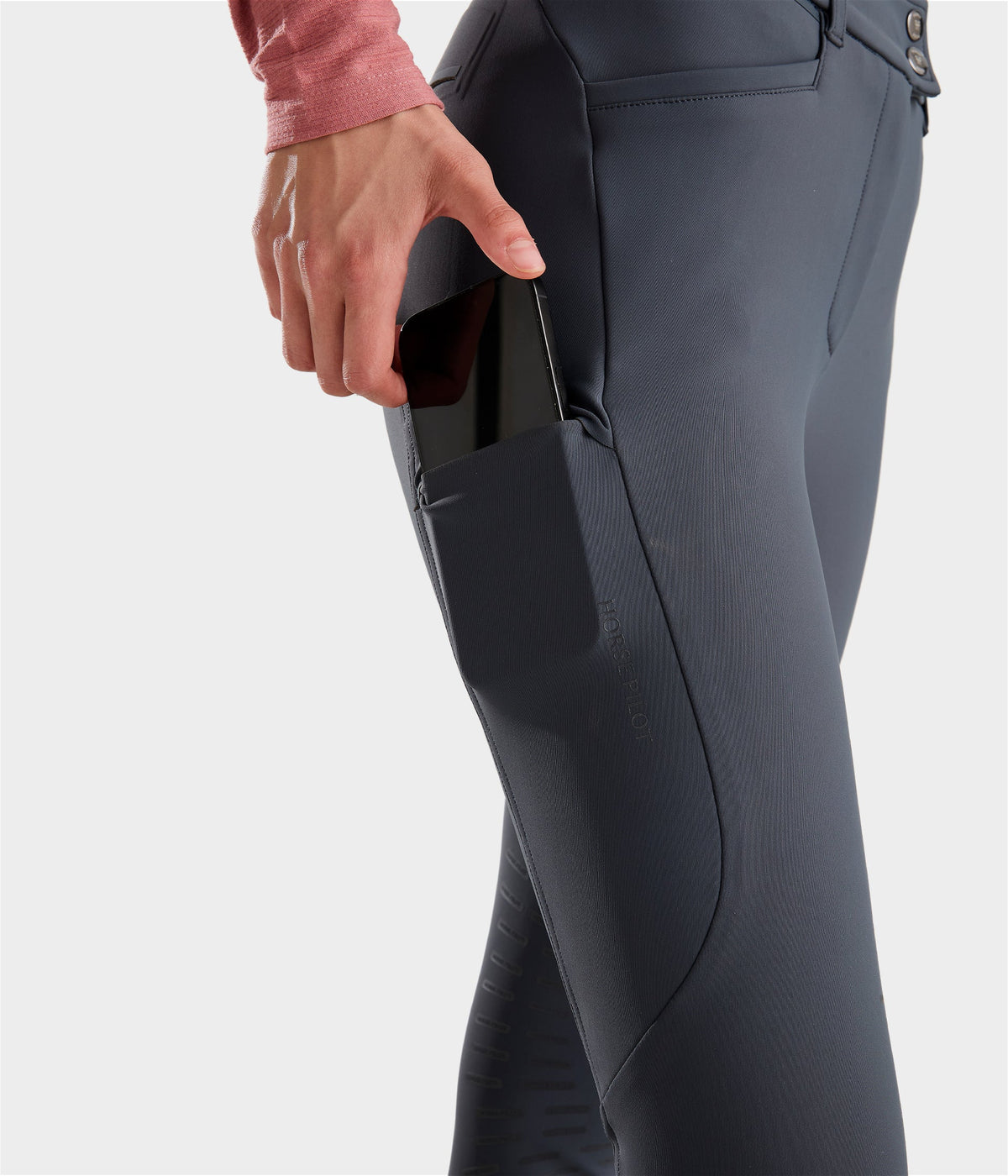 Horse Pilot X Perform Iconic Breeches Women - Iron