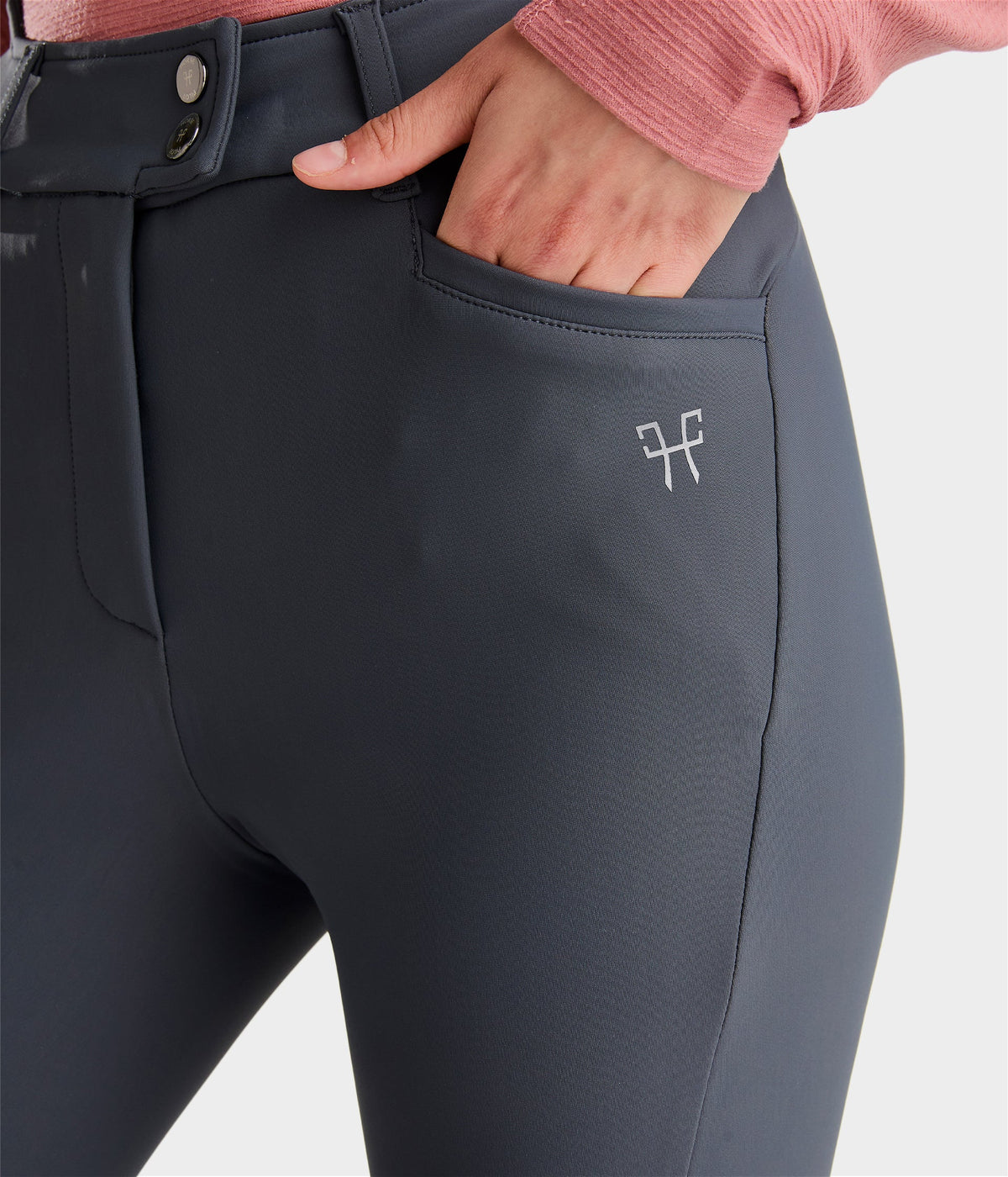 Horse Pilot X Perform Iconic Breeches Women - Iron