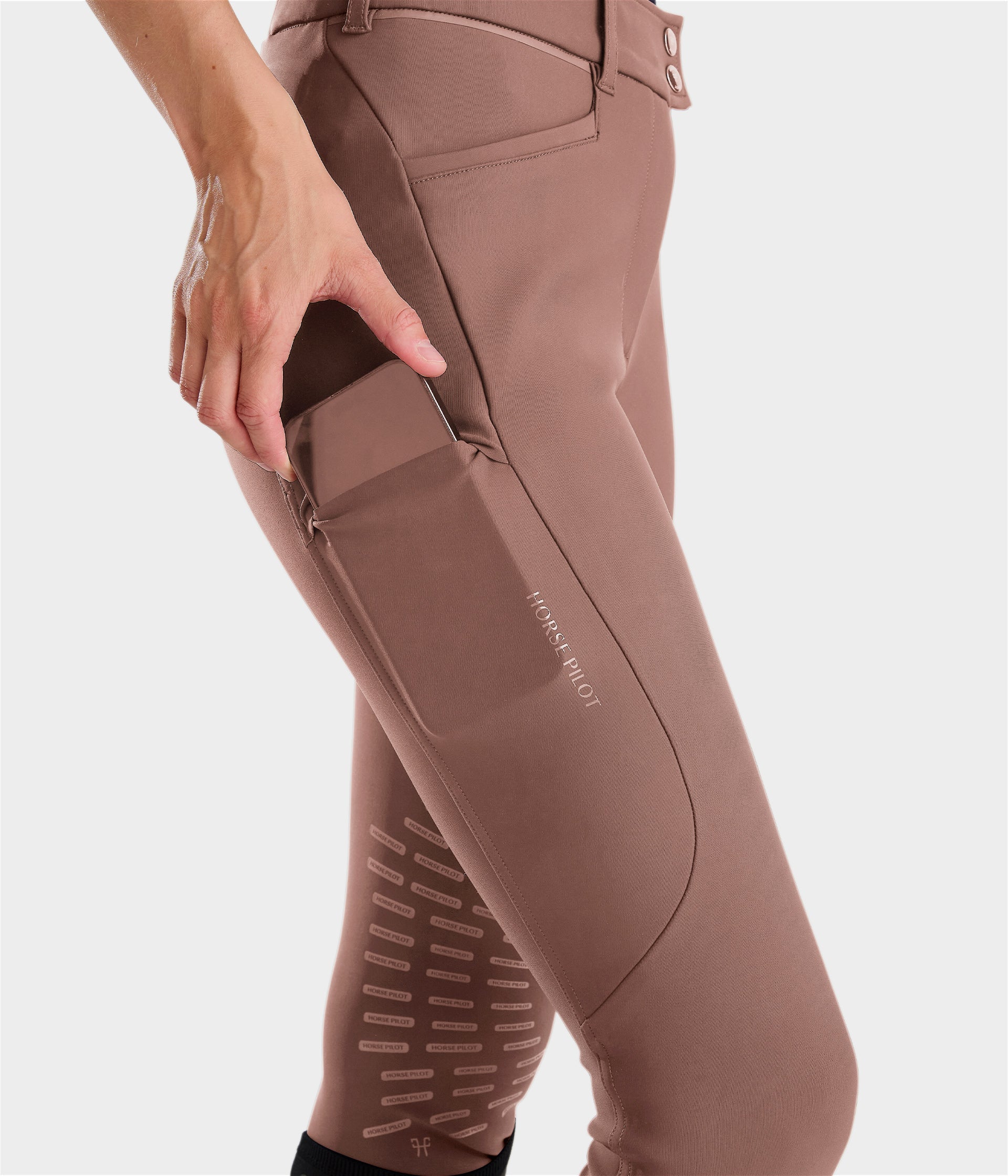 Horse Pilot X Perform Iconic Breeches Women - Soft Brown