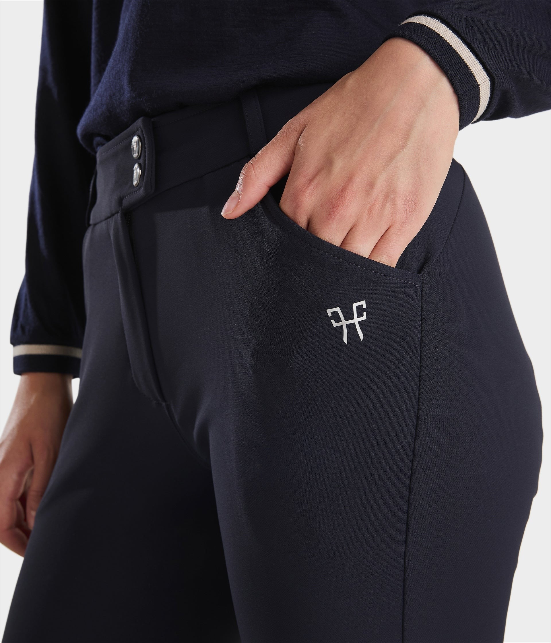 Horse Pilot X Prime Woman Breeches - Dark Night