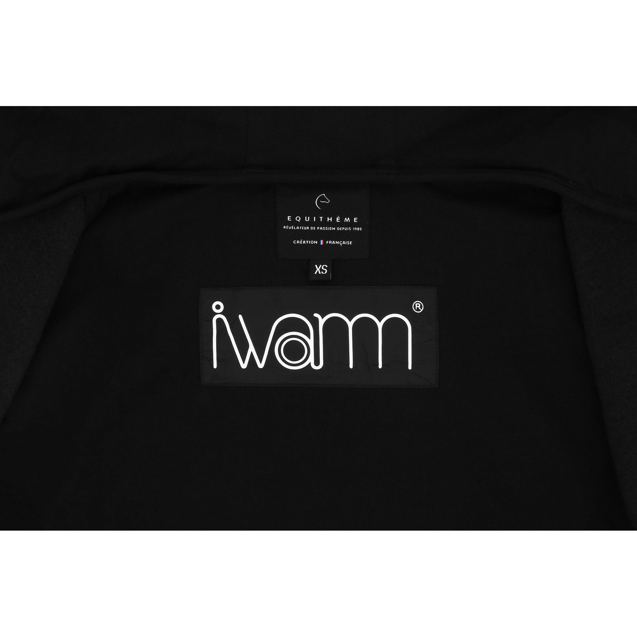 EQUITHÈME Olwen Heated Sweatshirt - Adult Black 981006022