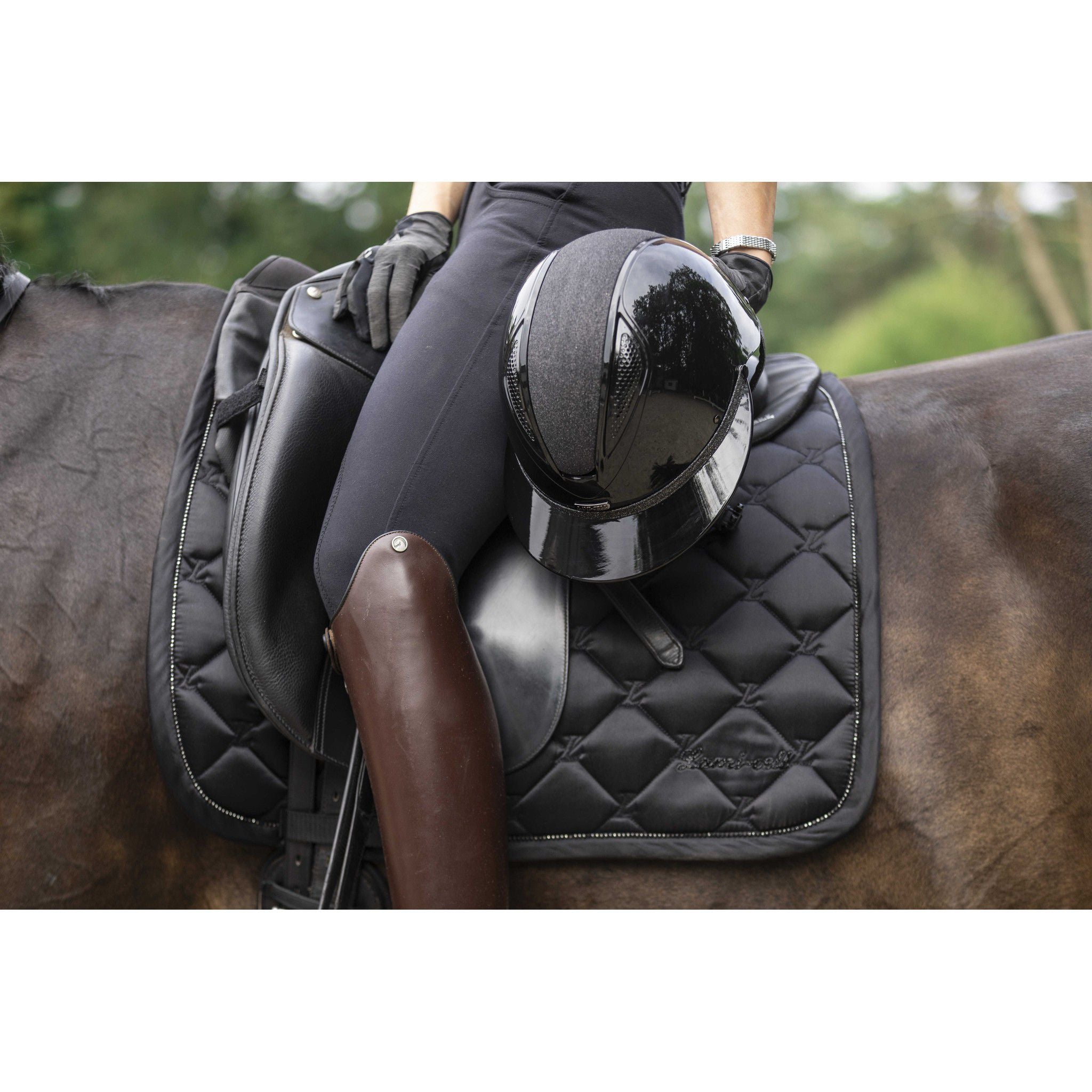 Lami-Cell Charming Saddle Pad - Dressage Black 220038002
