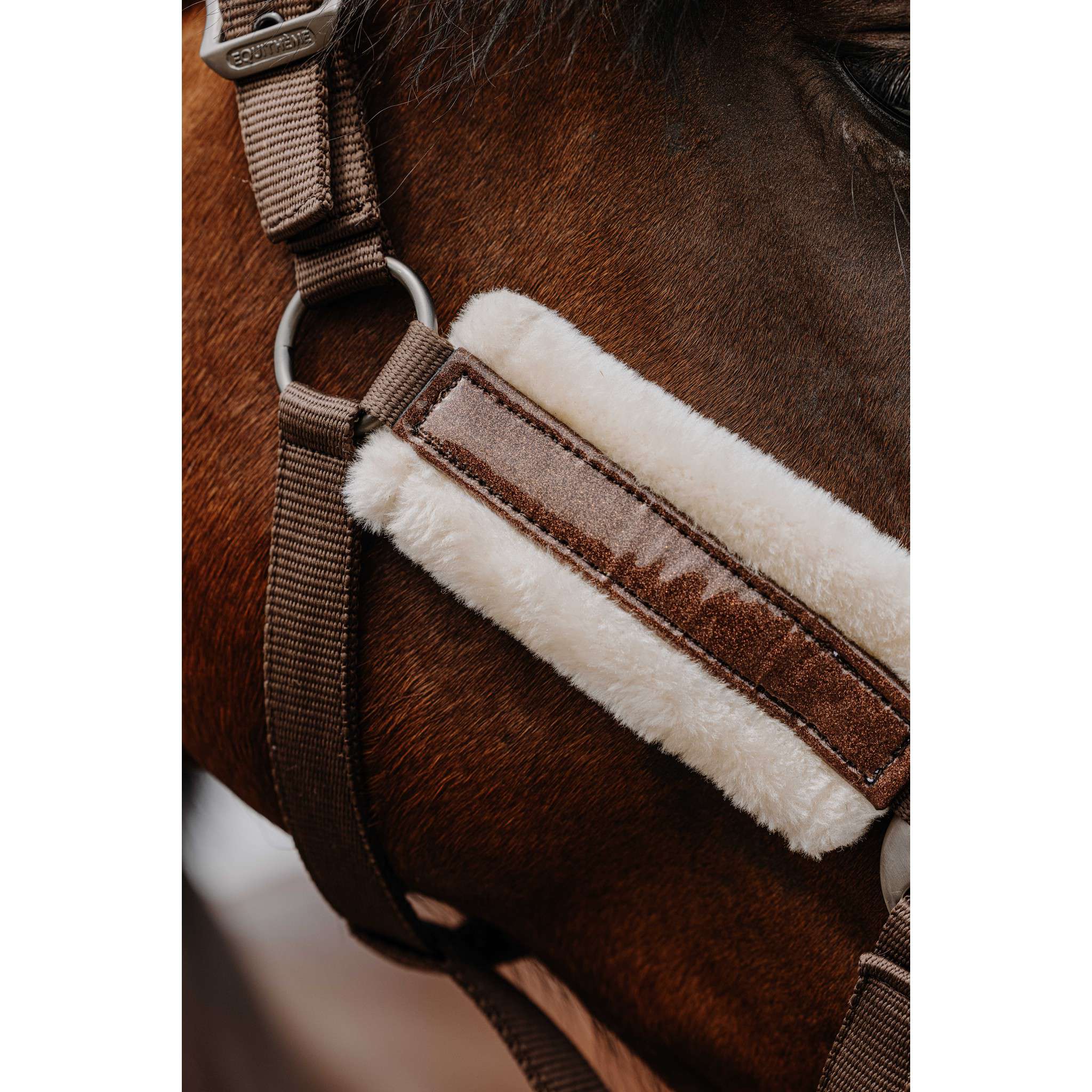 EQUITHÈME Fashion Halter chestnut brown 510260304