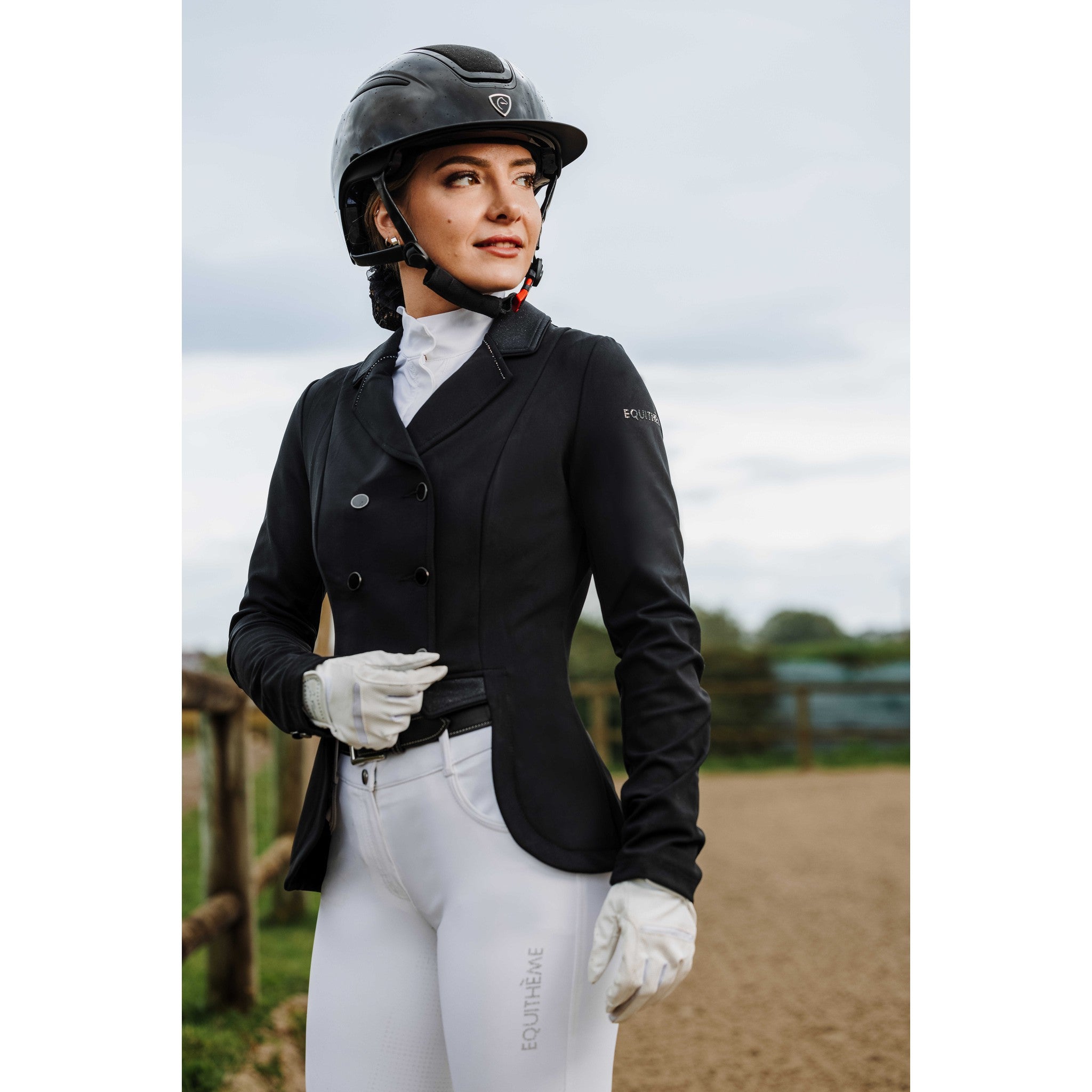 EQUITHÈME Munich Dressage Shadbelly - Ladies Black 988701236