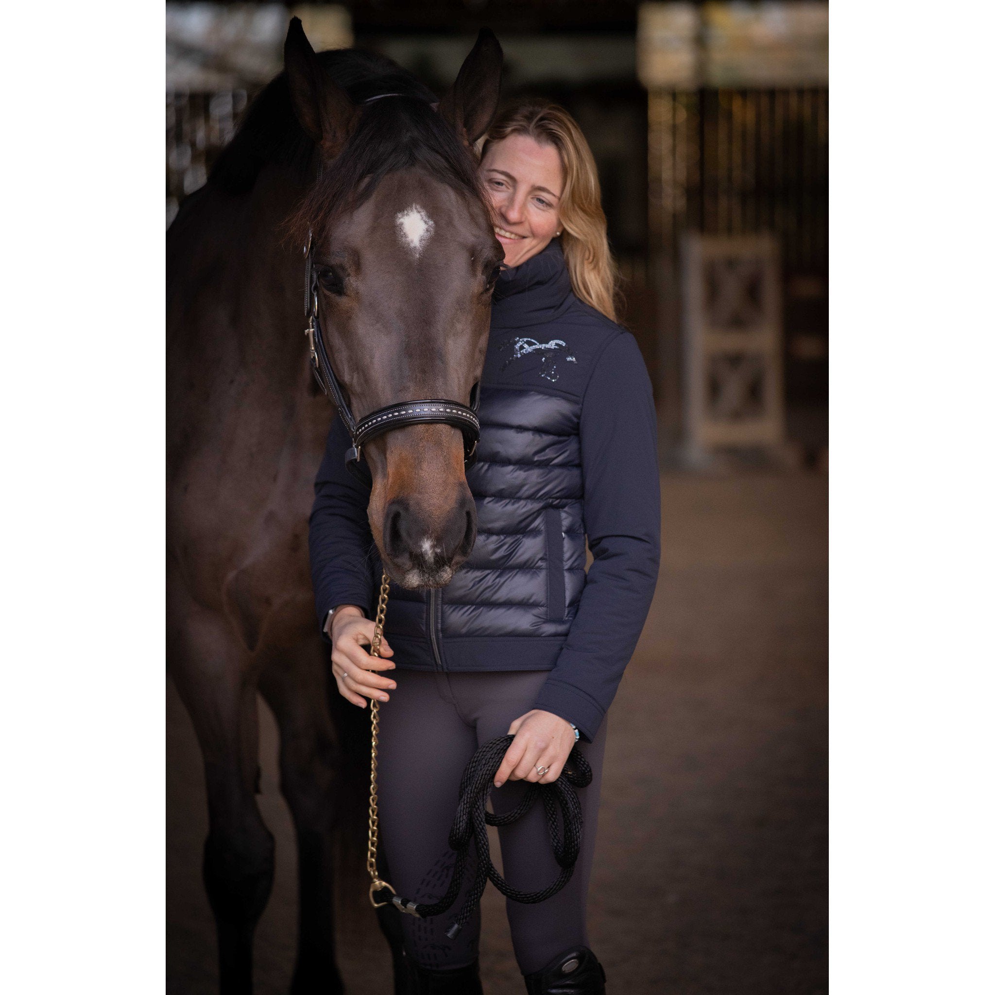 Pénélope Edelweiss Jacket - Ladies Navy blue 978924071