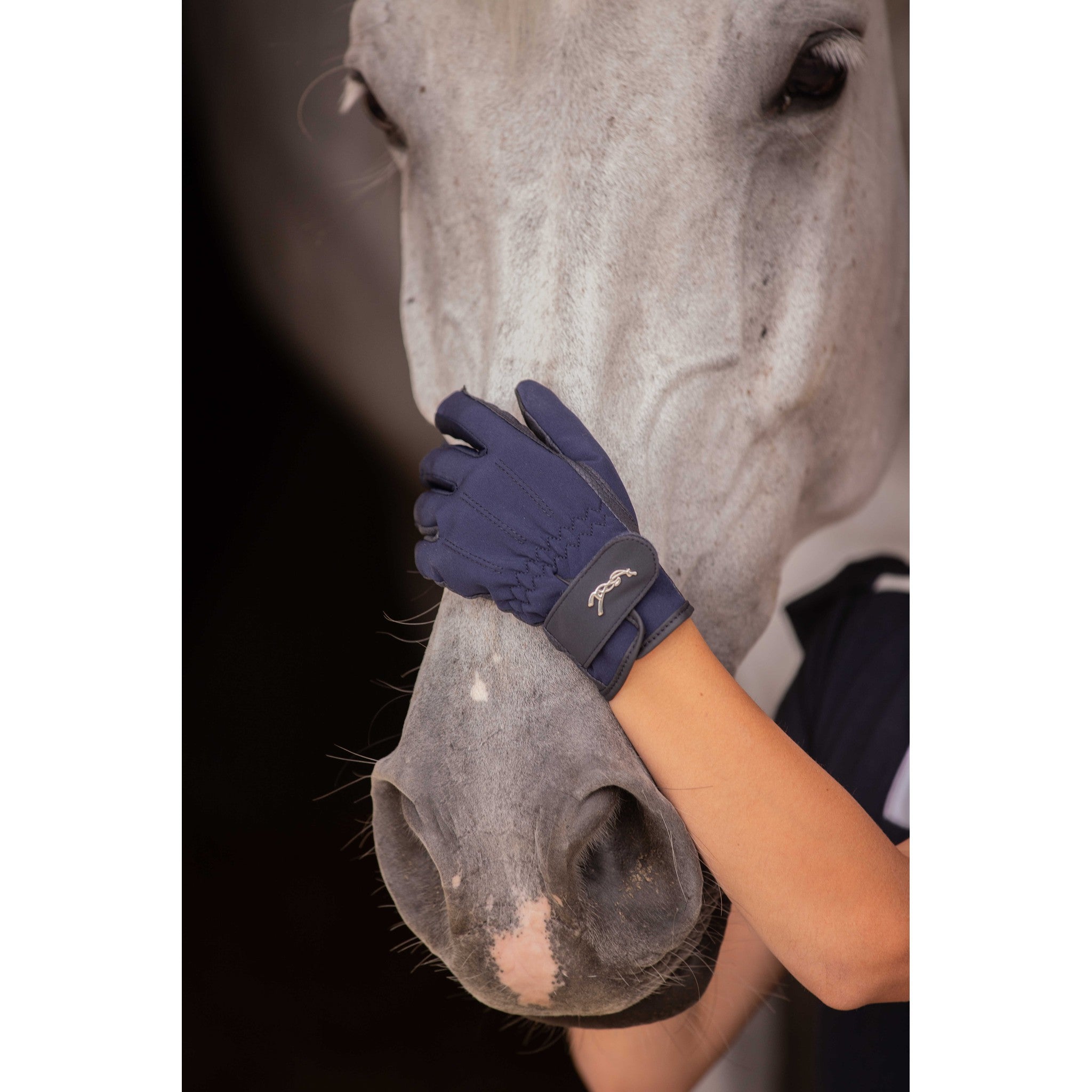 Eden by Pénélope Winter gloves - Children Navy blue 980650755