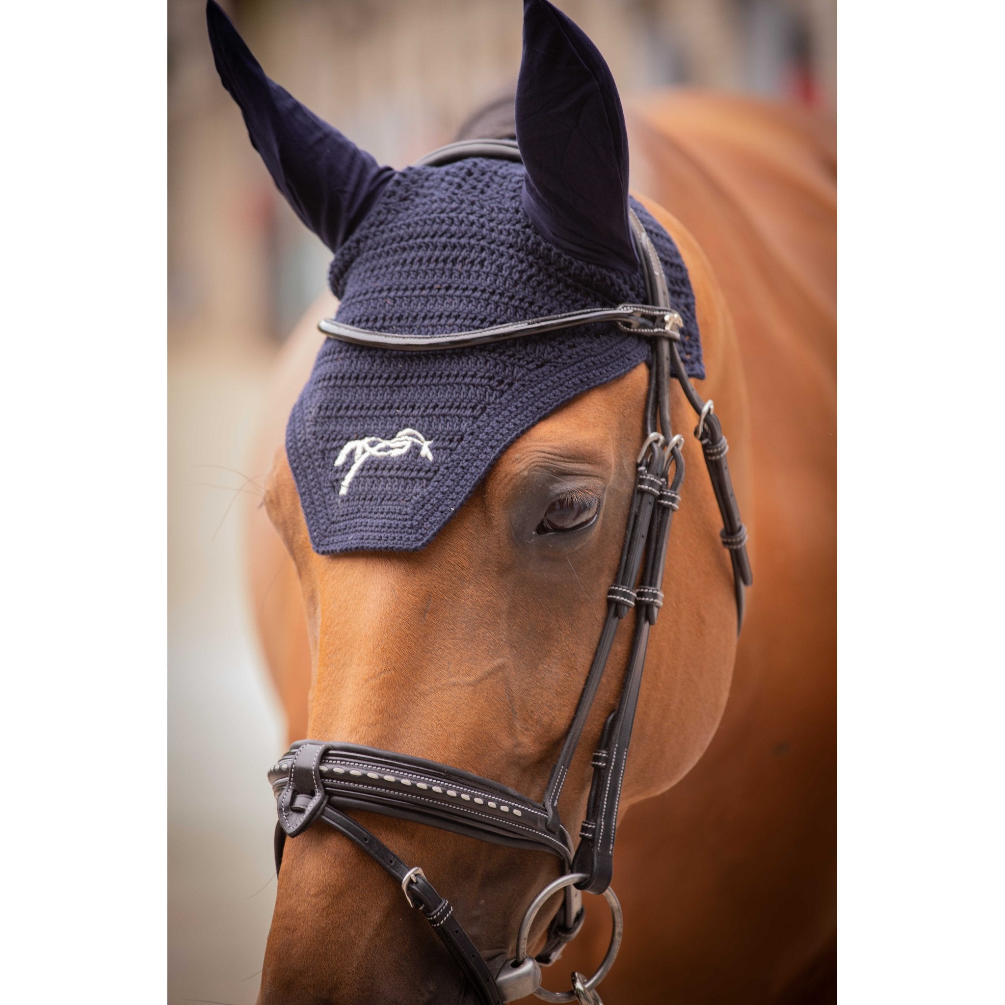 Penelope Cotton Fly Bonnet Navy blue - 306977071_ambi_5