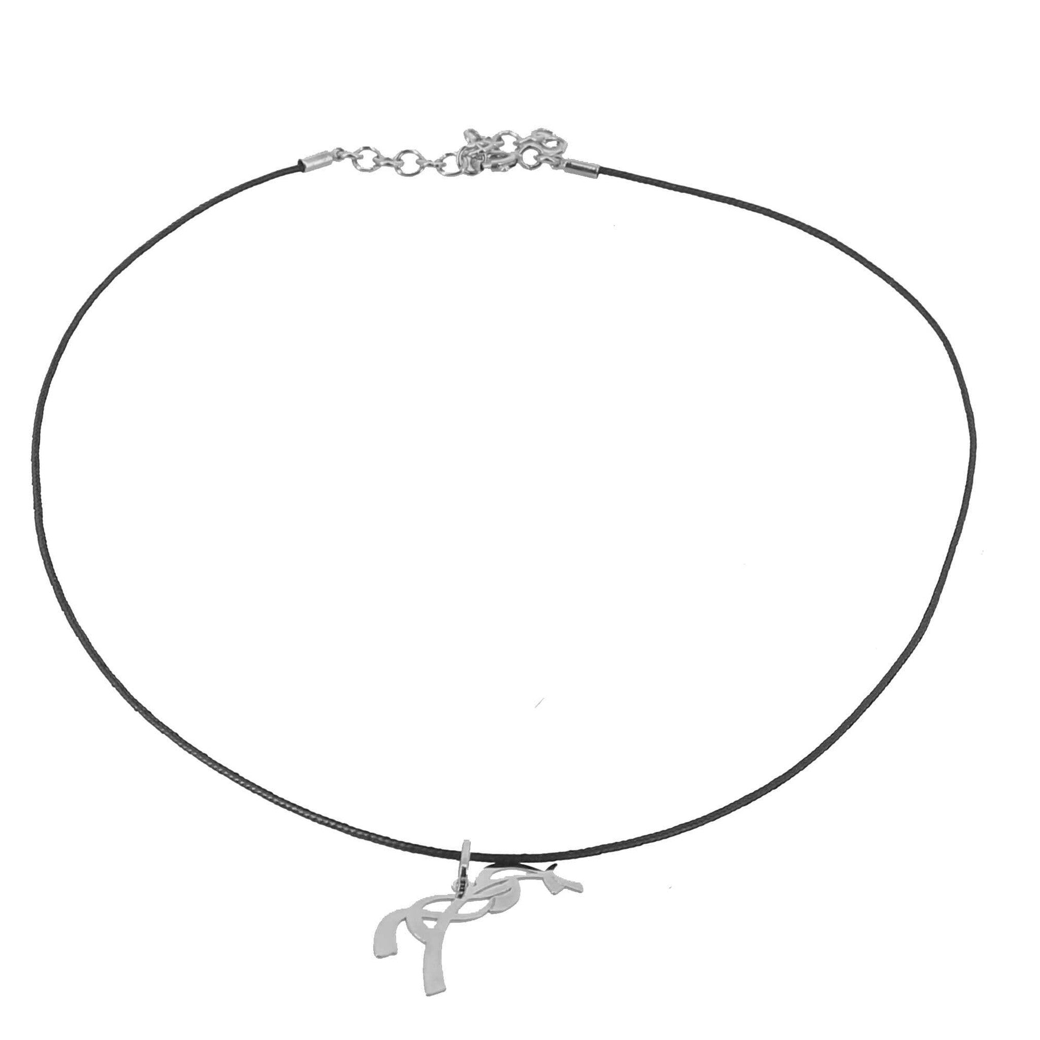 Penelope Equestrian Necklace Silvery - 902912001_packshot_1