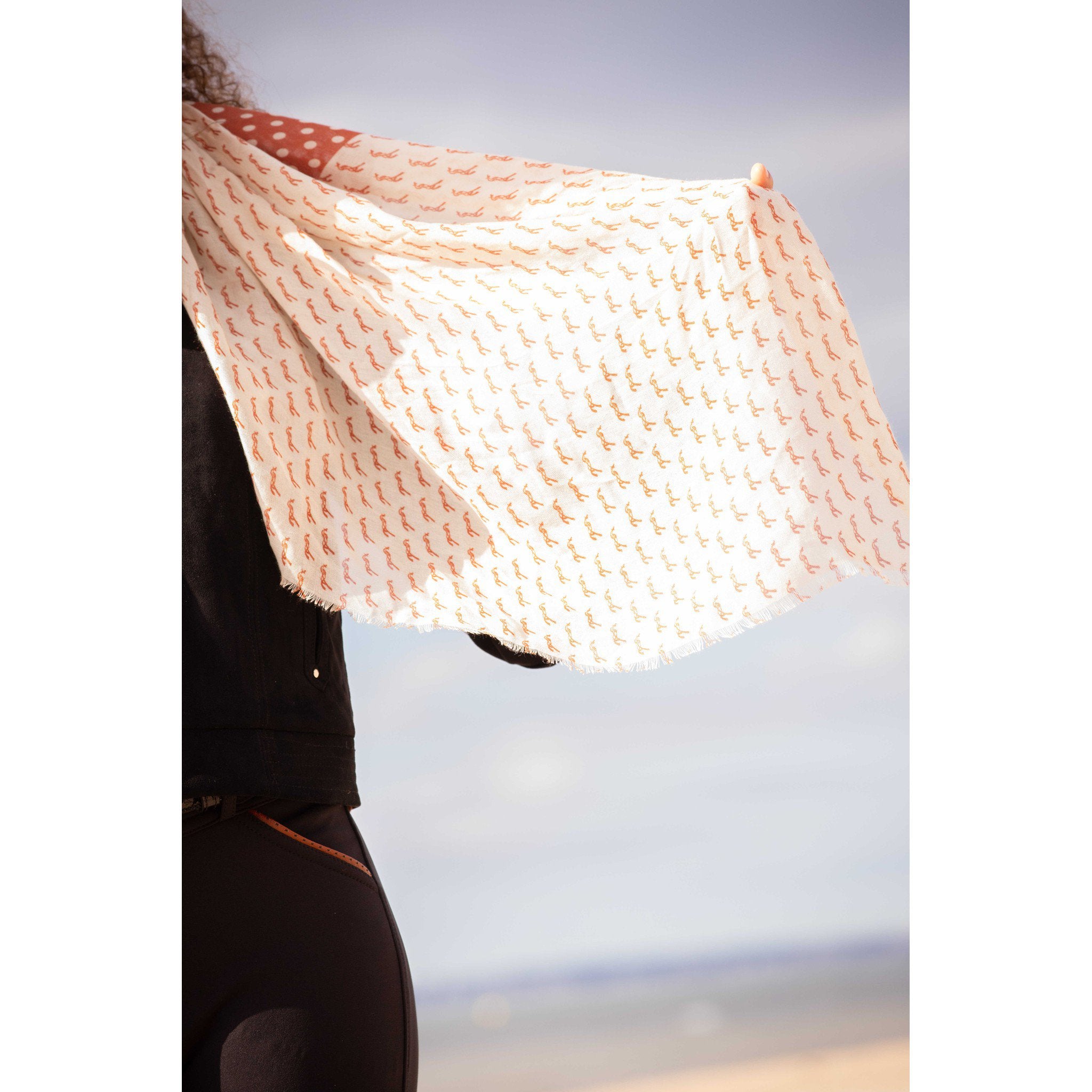 Pénélope Alix stole Ecru 985853024