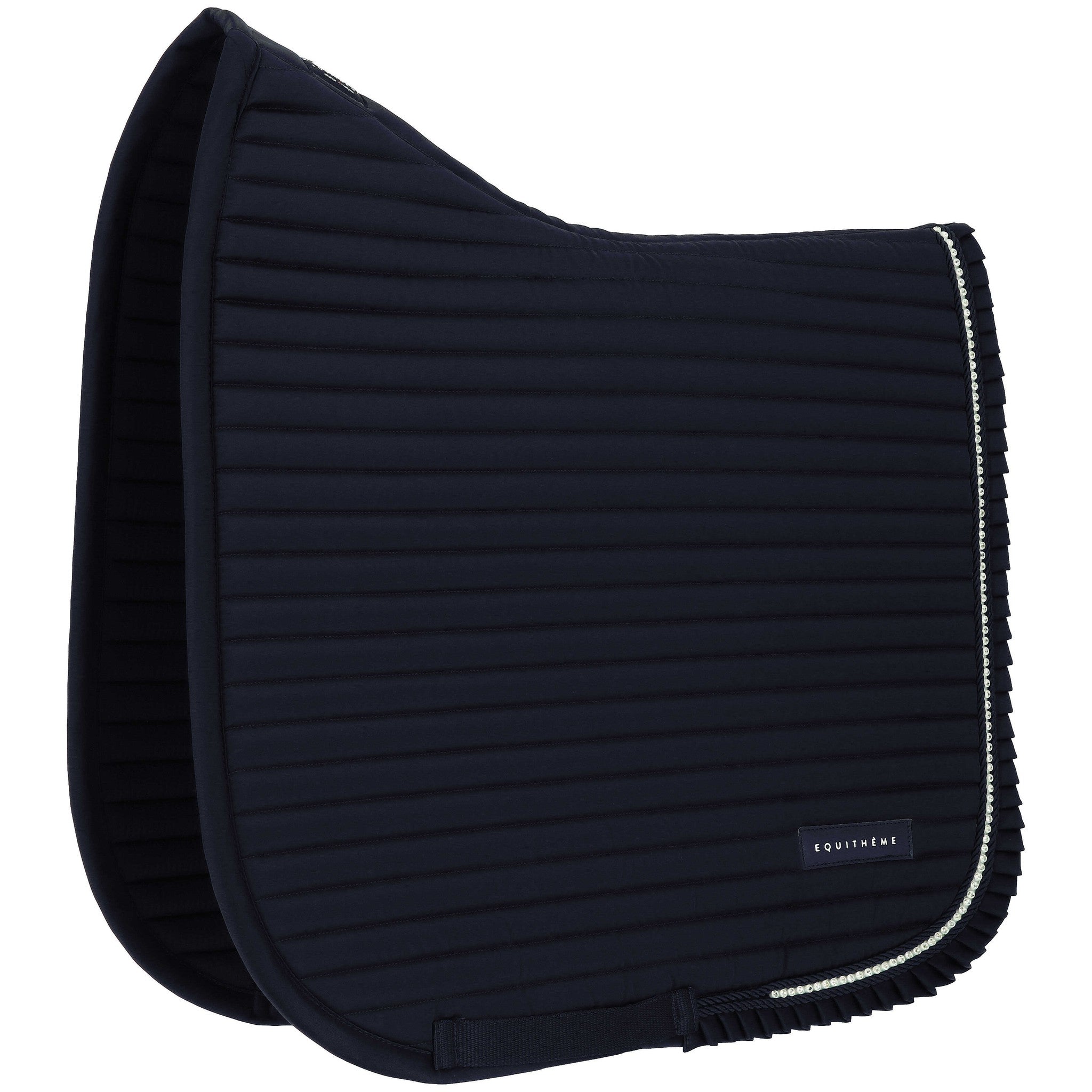 EQUITHÈME Glam Dressage Saddle Pad Navy blue - 204025007_packshot_1