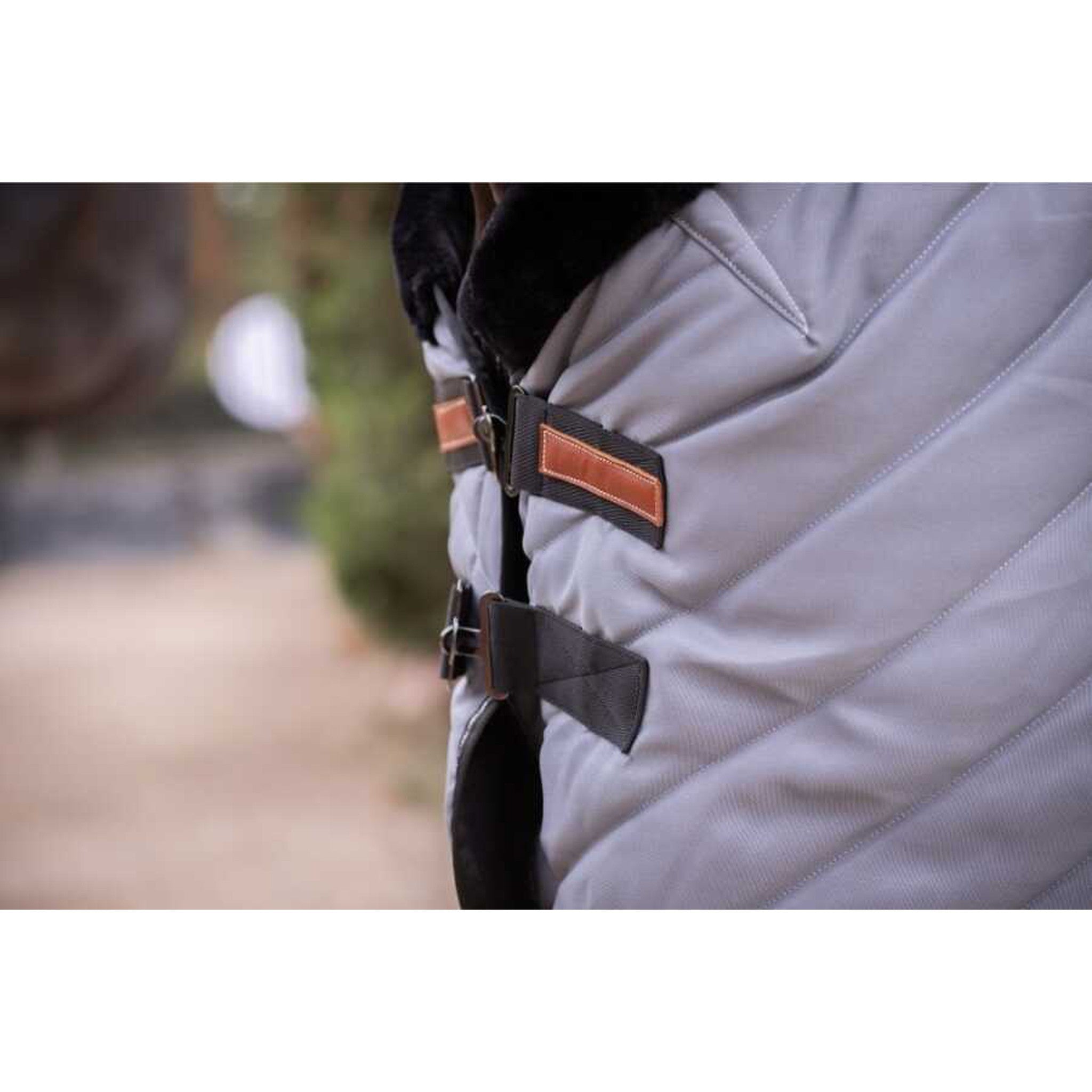 Paddock Sports Diagonal Stable Rug Grey 400036166