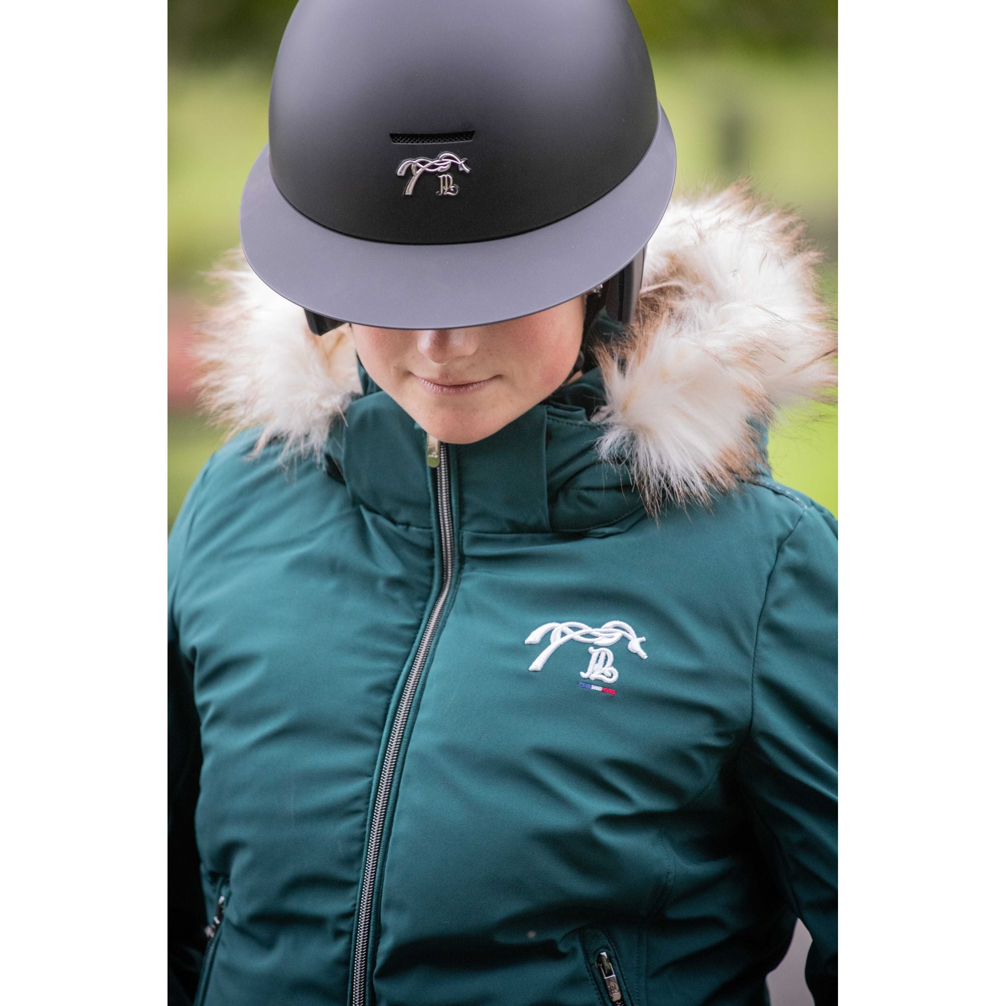 Penelope by Freejump Long Visor Riding Helmet Matte black - 990800012_ambi_12