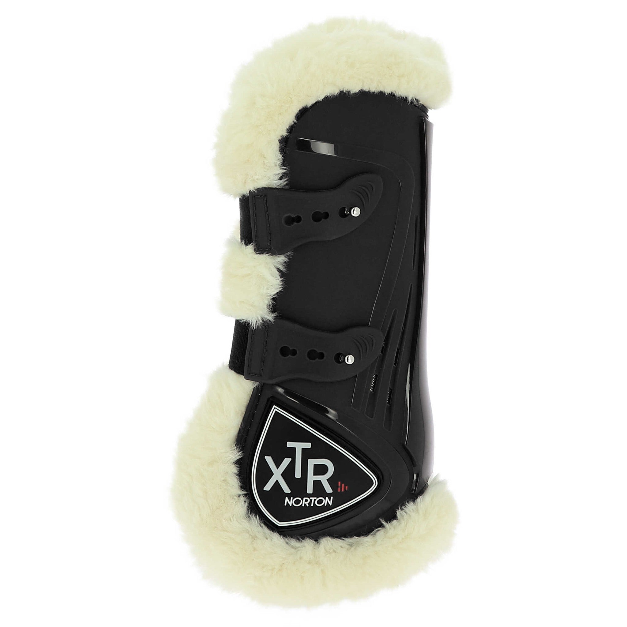 Norton XTR Sheepskin Tendon Boots with Buttons - Black - 530672023_packshot_4