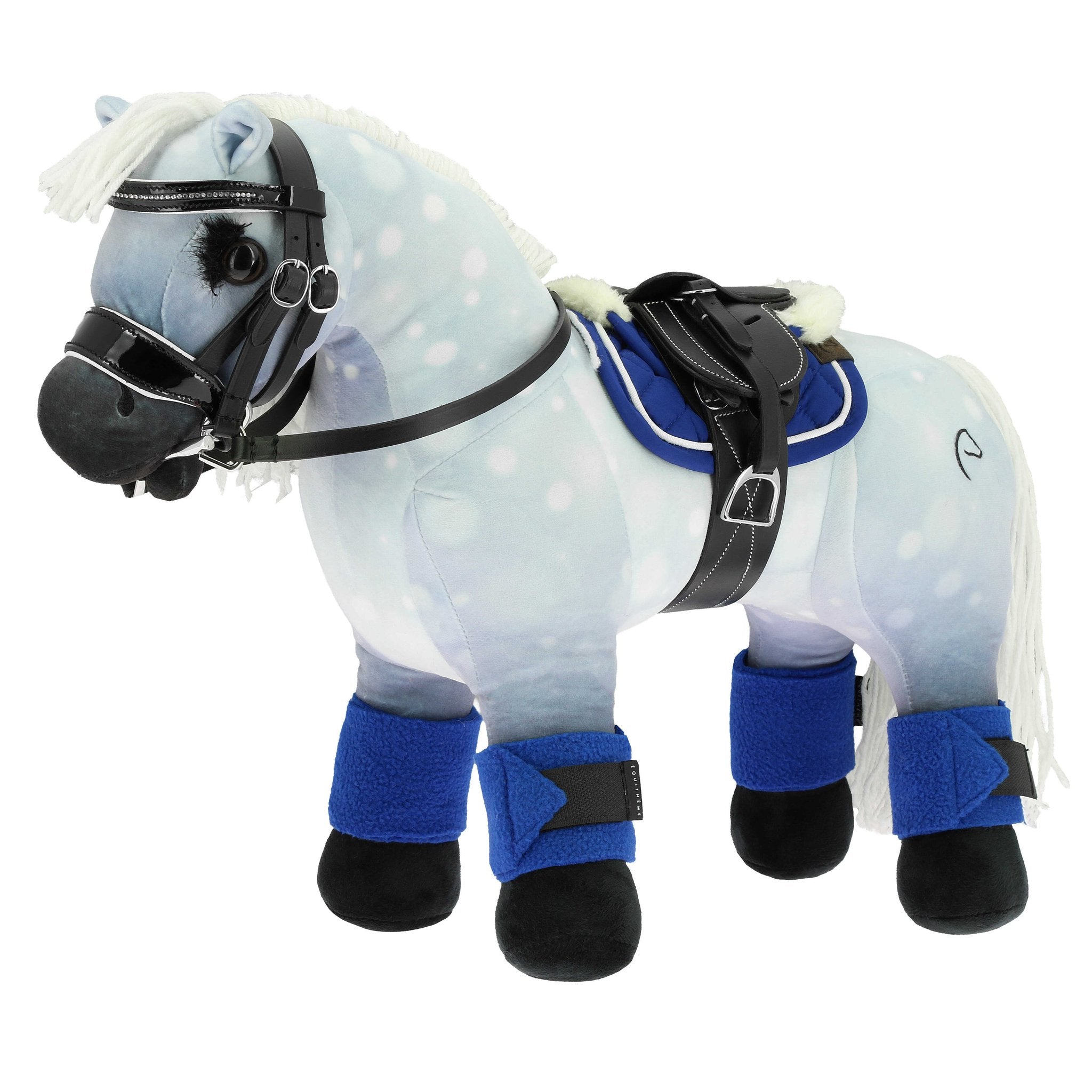 PONY ACADEMY Mini-Saddle + Girth Set Black - 901418002_compo_2