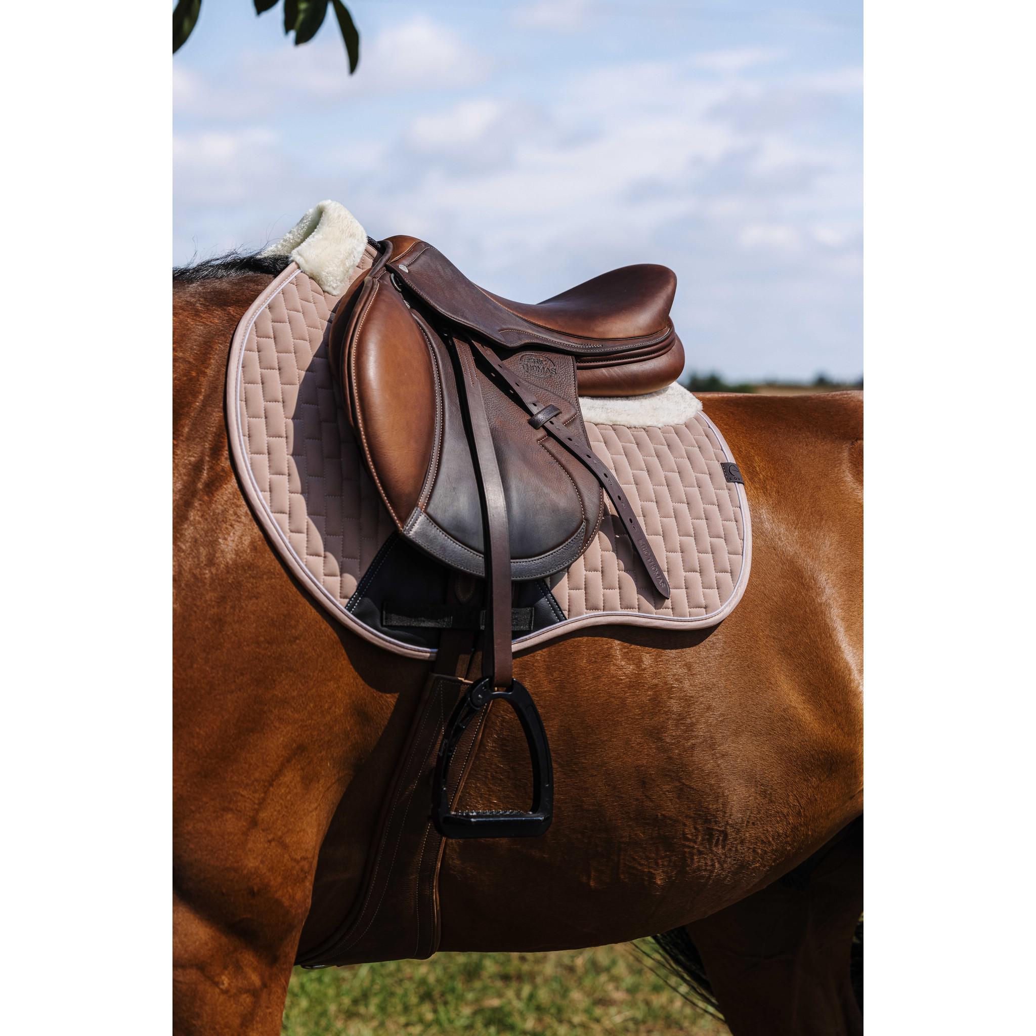 EQUITHÈME Dinard Saddle Pad - All purpose Beige 204007005