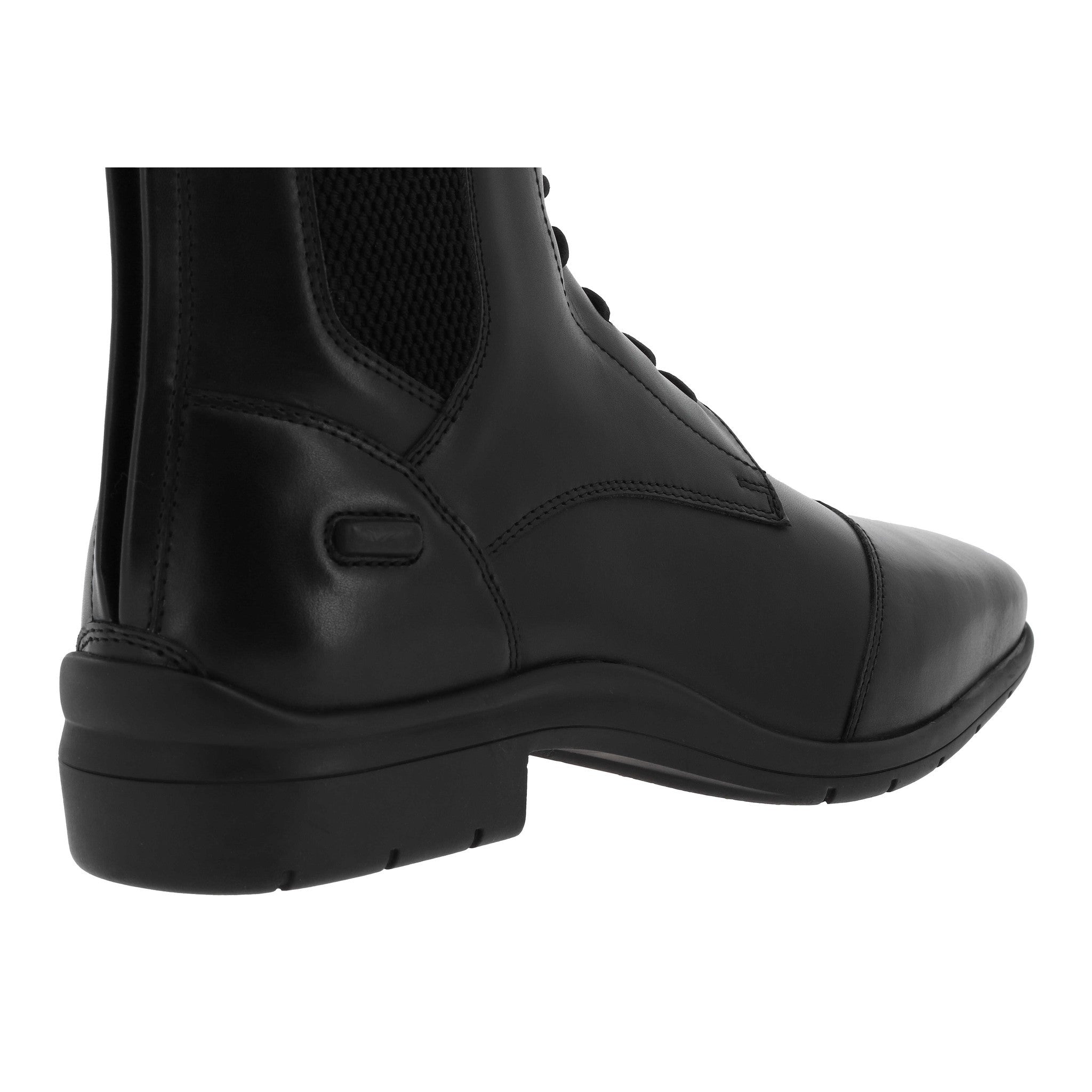 EQUITHÈME Sporty Lace-Up + Zip Boots Black 914111239