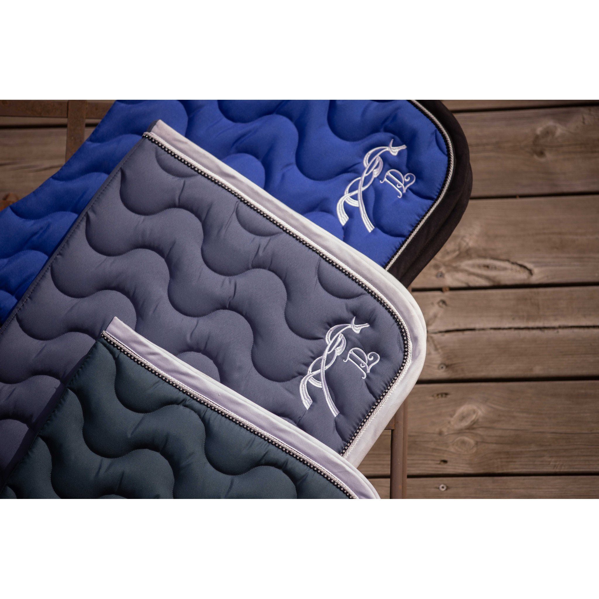 Pénélope Diamant Saddle Pad - All purpose Blue / gray 204846319