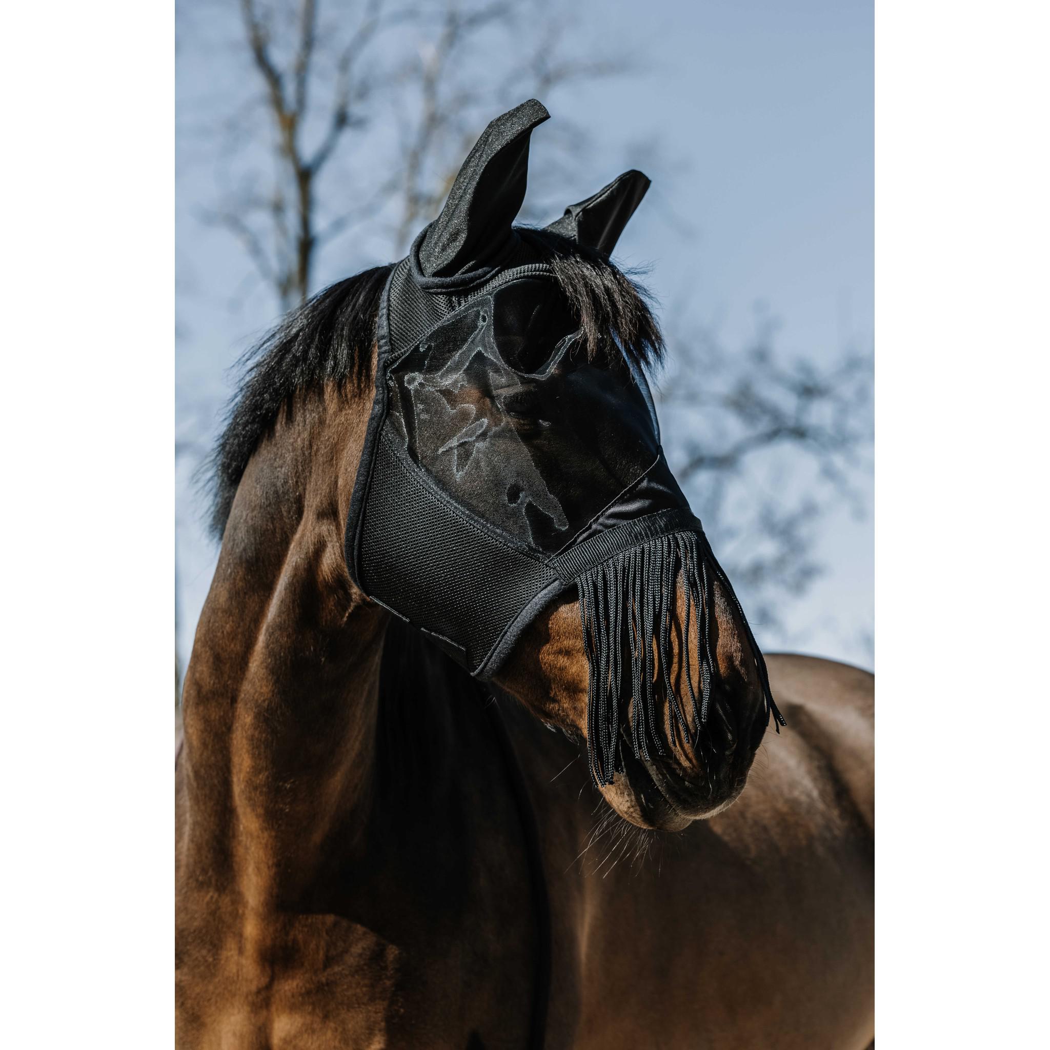 EQUITHÈME Franges Anti UV Fly Mask Black 306029203